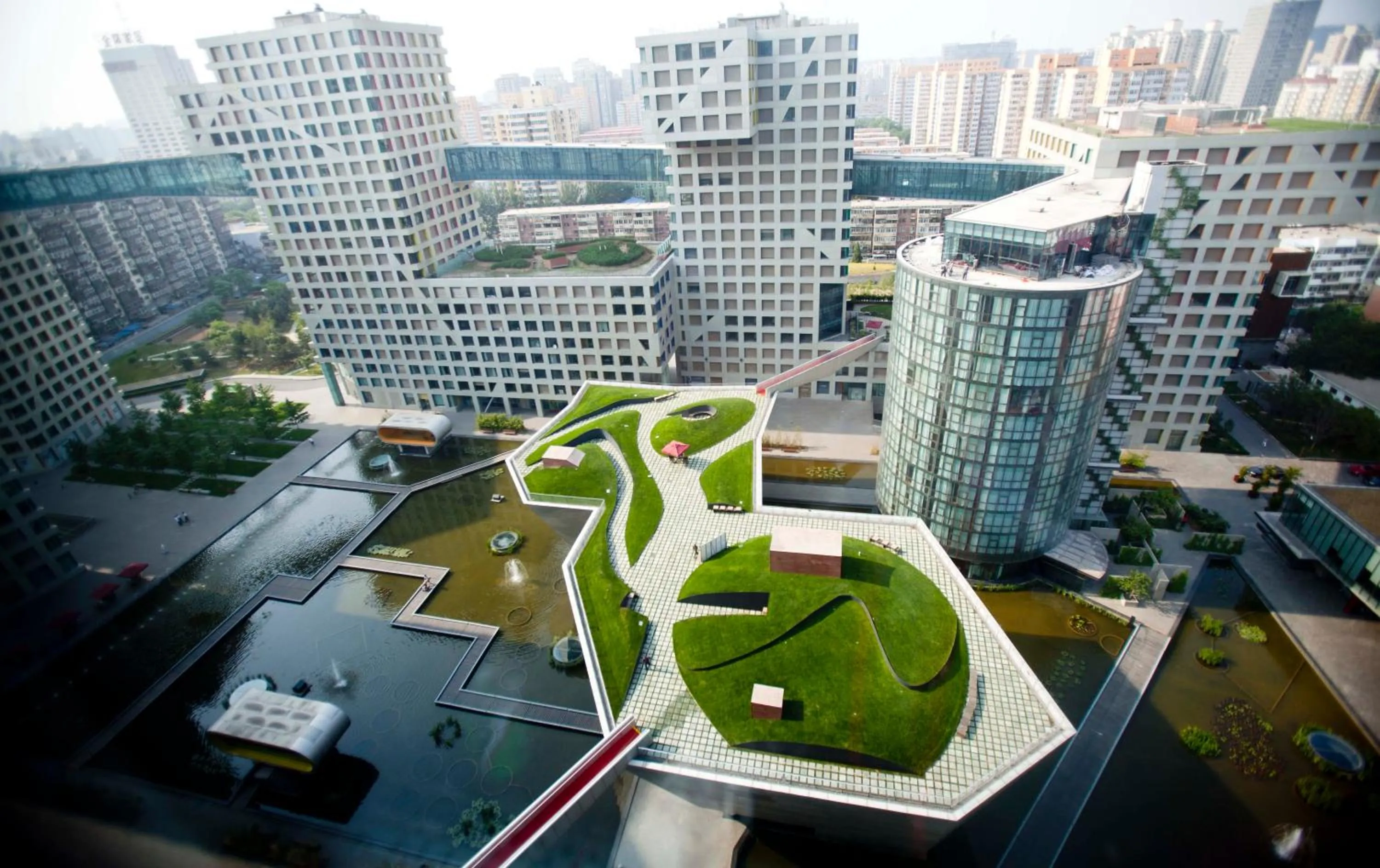 Property building, Bird's-eye View in Hotel MoMc