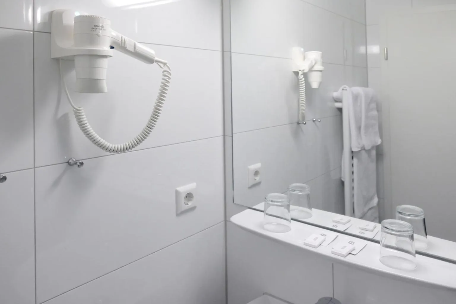 Bathroom in Hotel Find