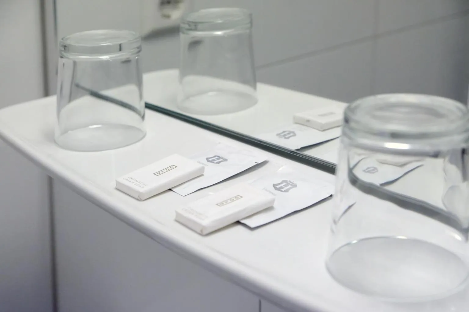 Bathroom in Hotel Find