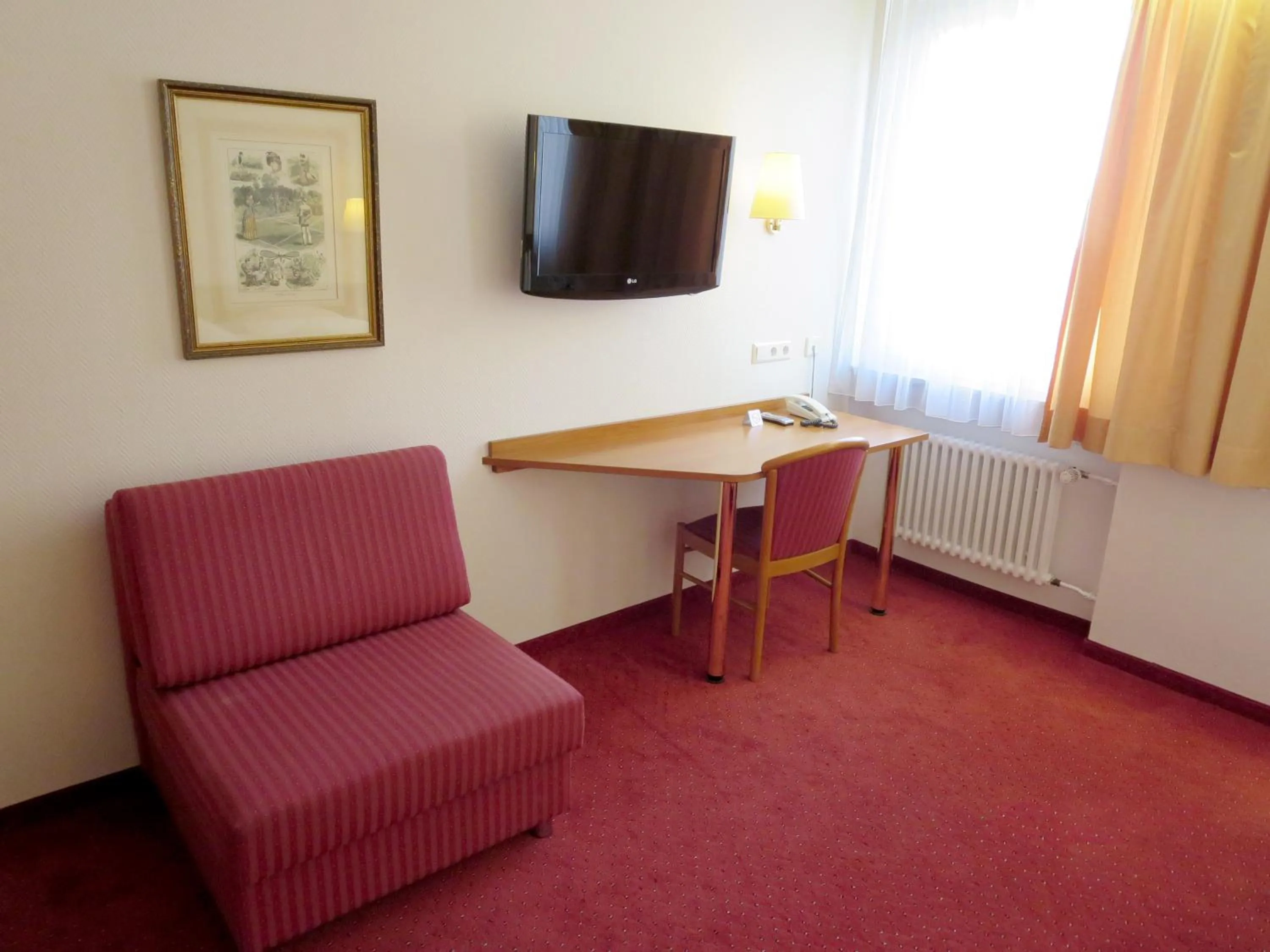 Seating area in Hotel Find