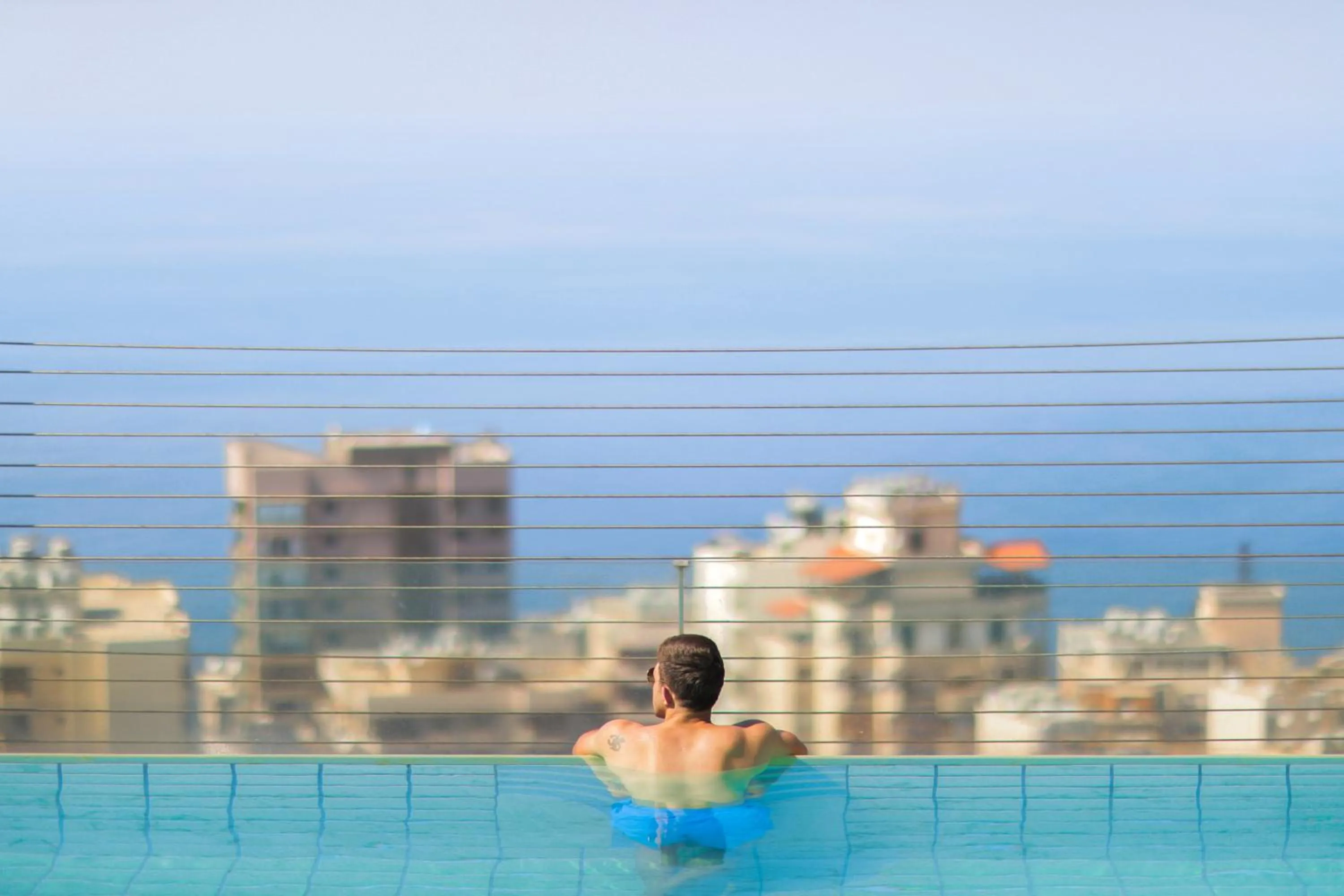 Swimming pool in Gefinor Rotana – Beirut