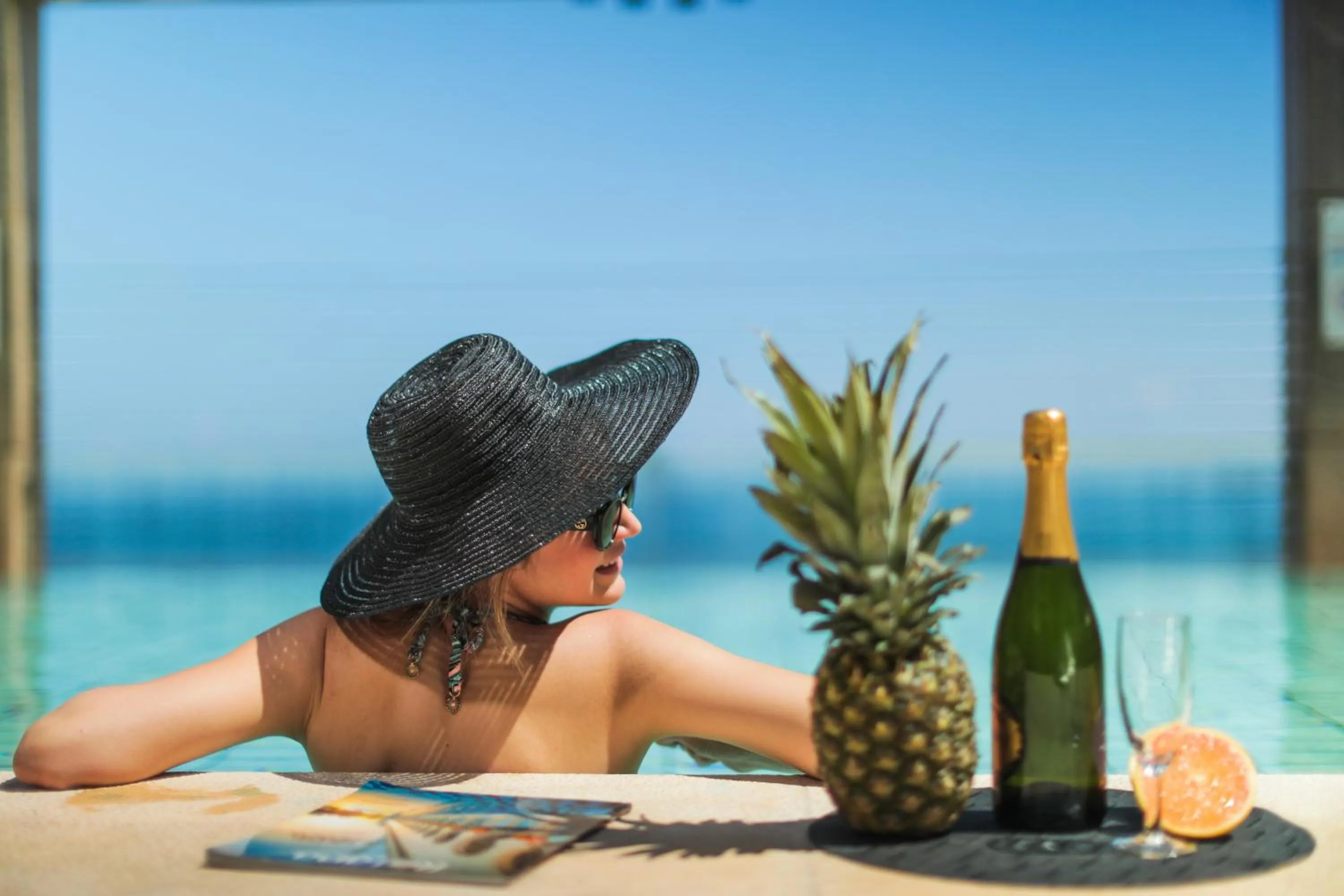 Swimming pool in Gefinor Rotana – Beirut