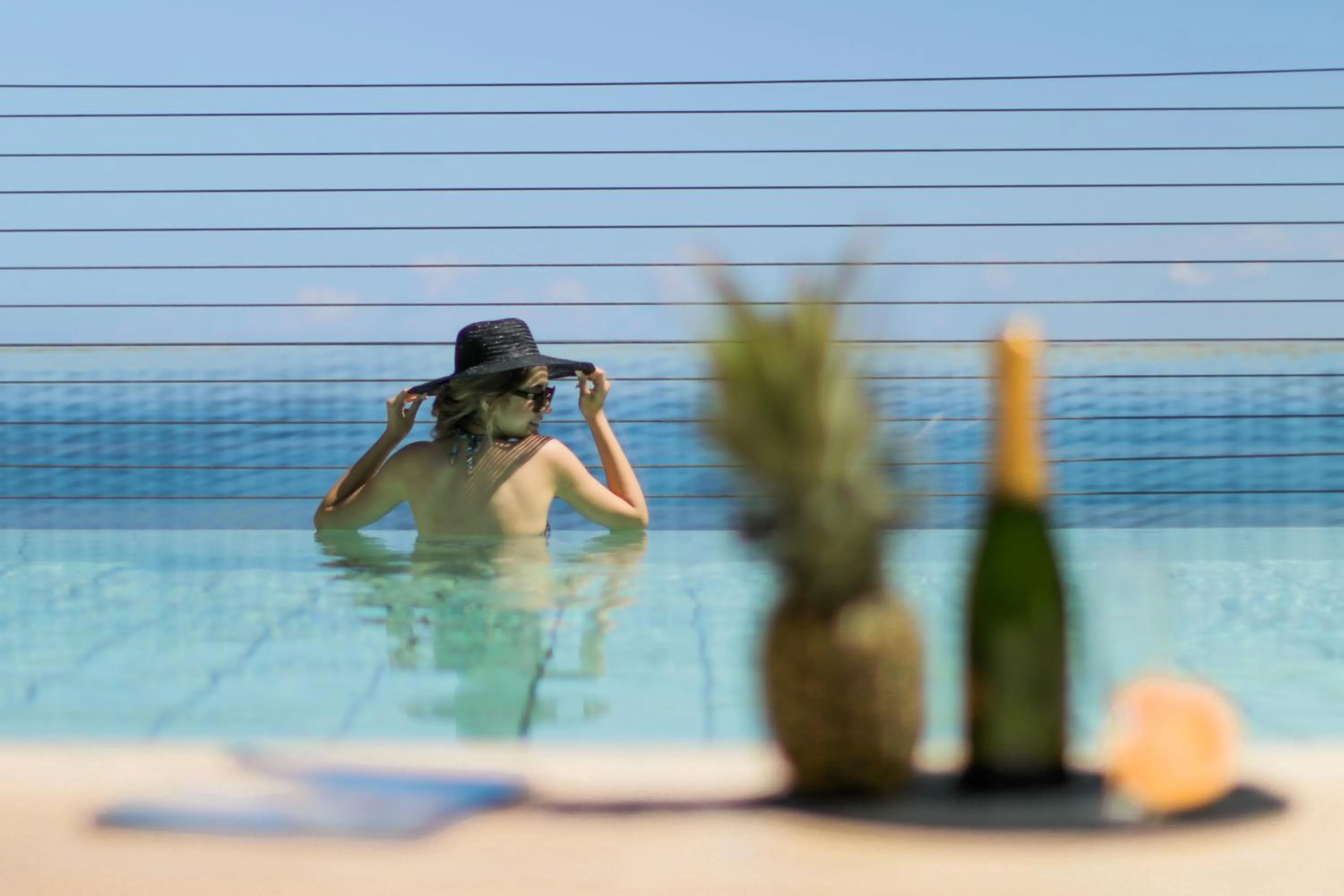 Swimming pool in Gefinor Rotana – Beirut