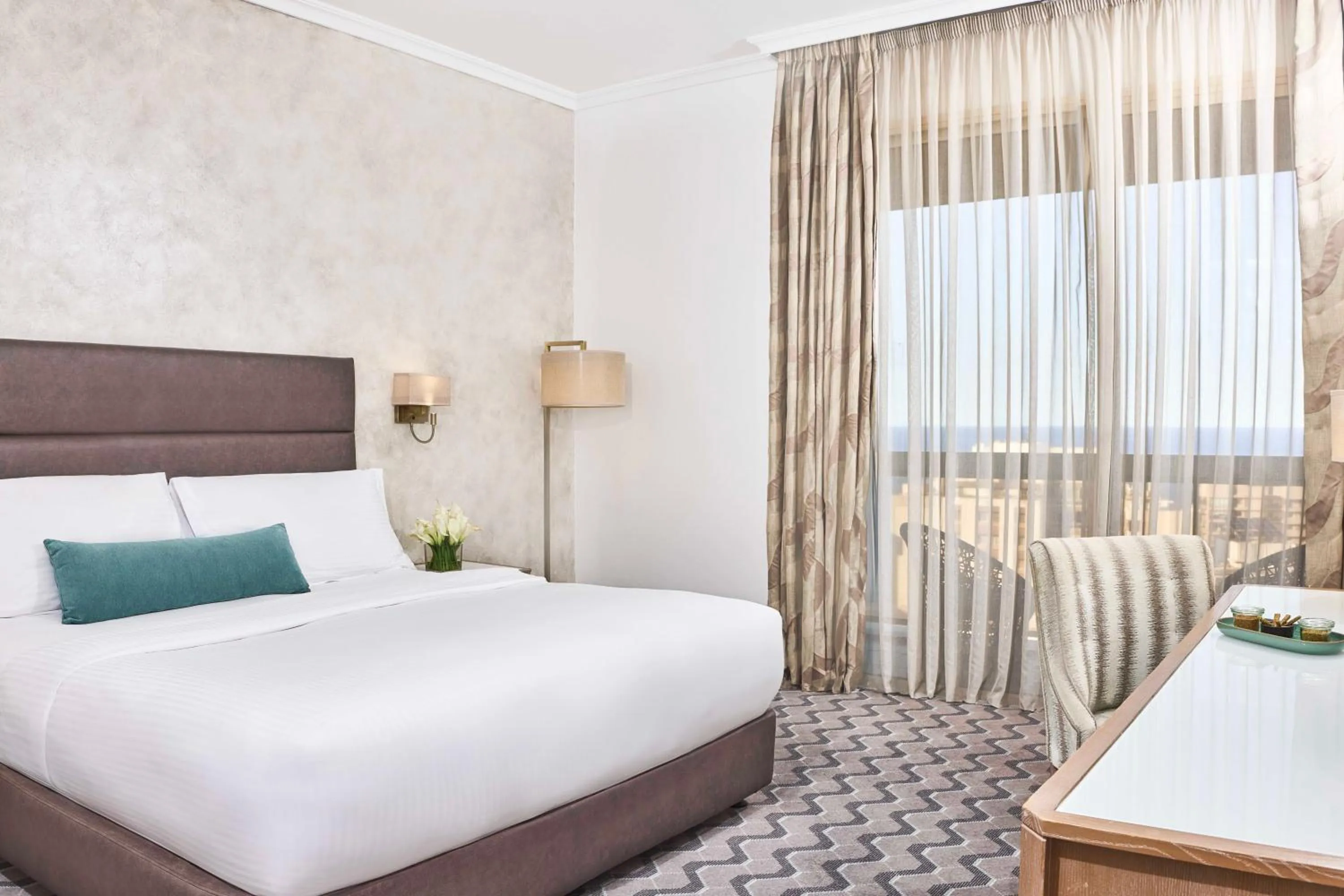 Bedroom, Bed in Gefinor Rotana – Beirut