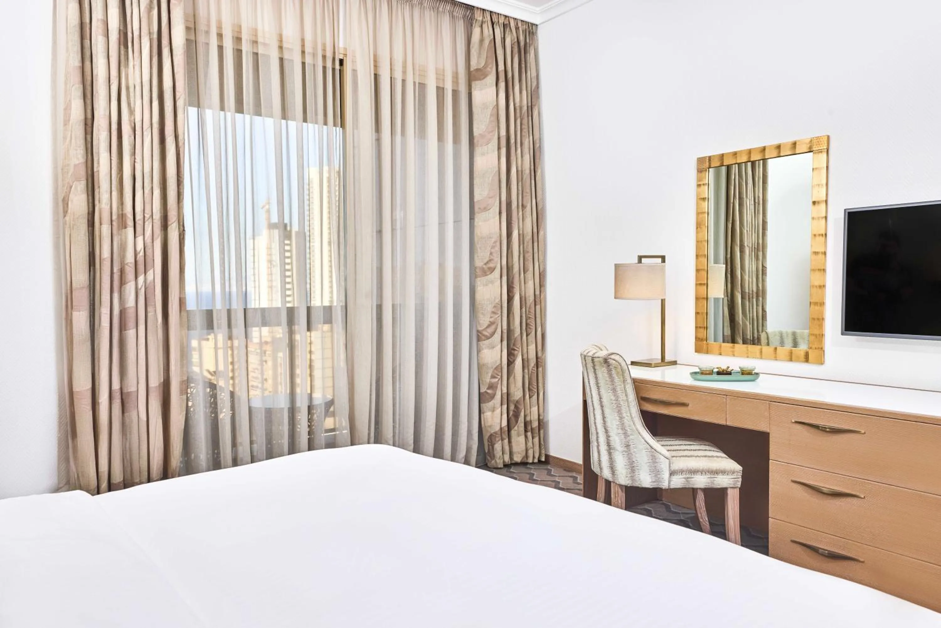 Bedroom, Bed in Gefinor Rotana – Beirut