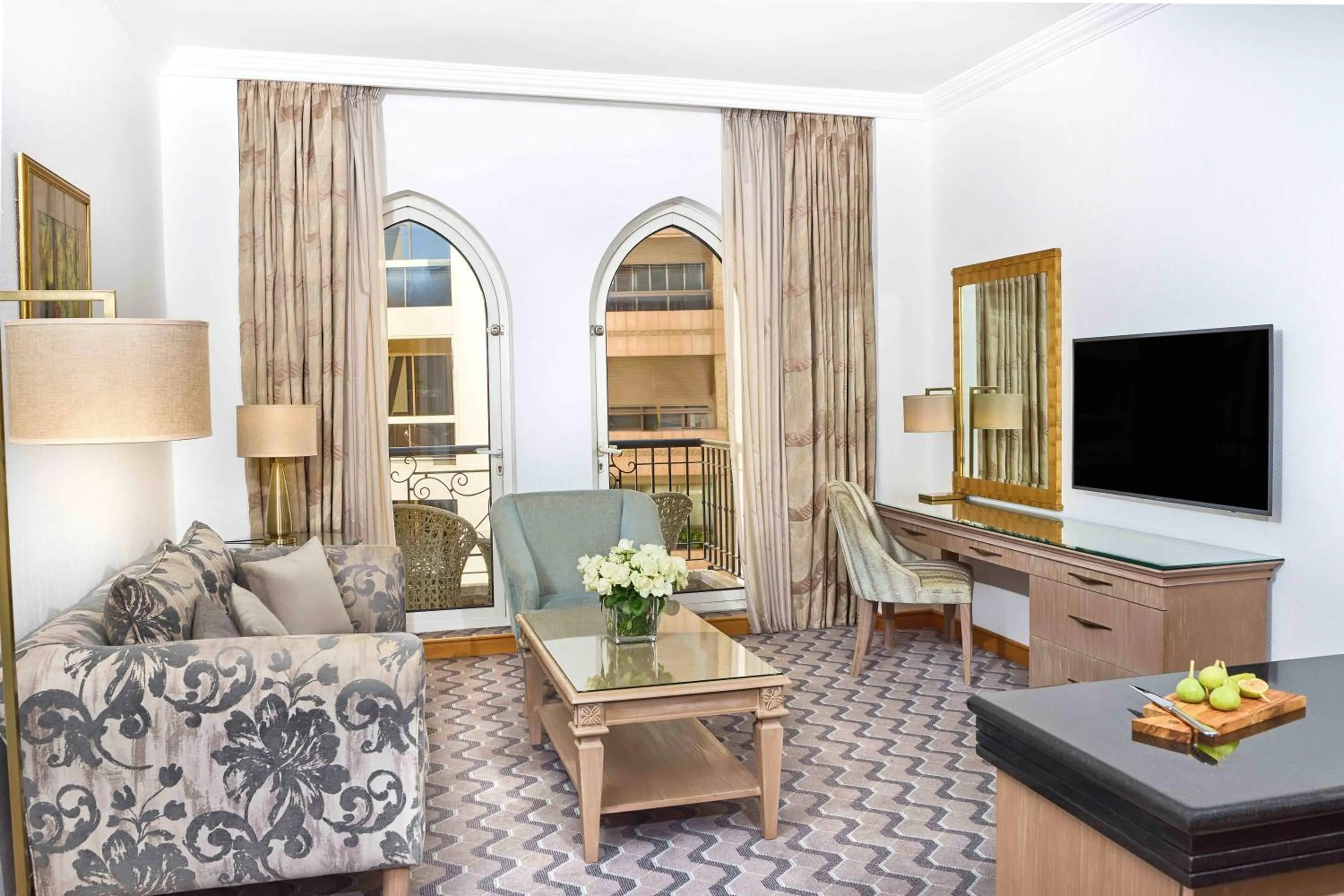 Living room in Gefinor Rotana – Beirut