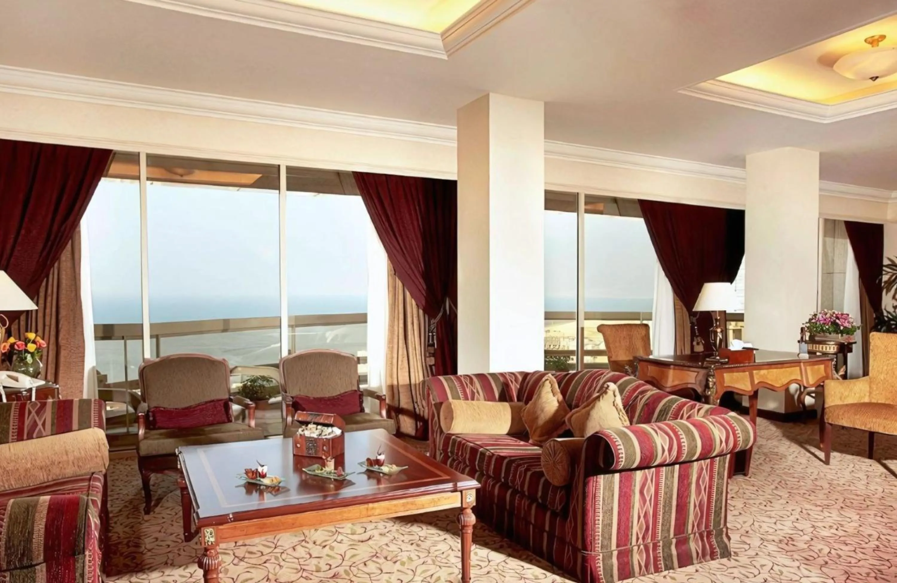 Living room in Gefinor Rotana – Beirut