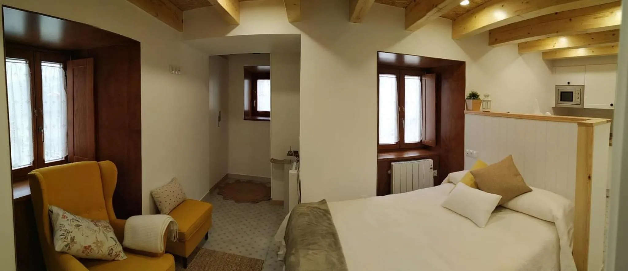 Bed in Apartamentos Turísticos El Peñón