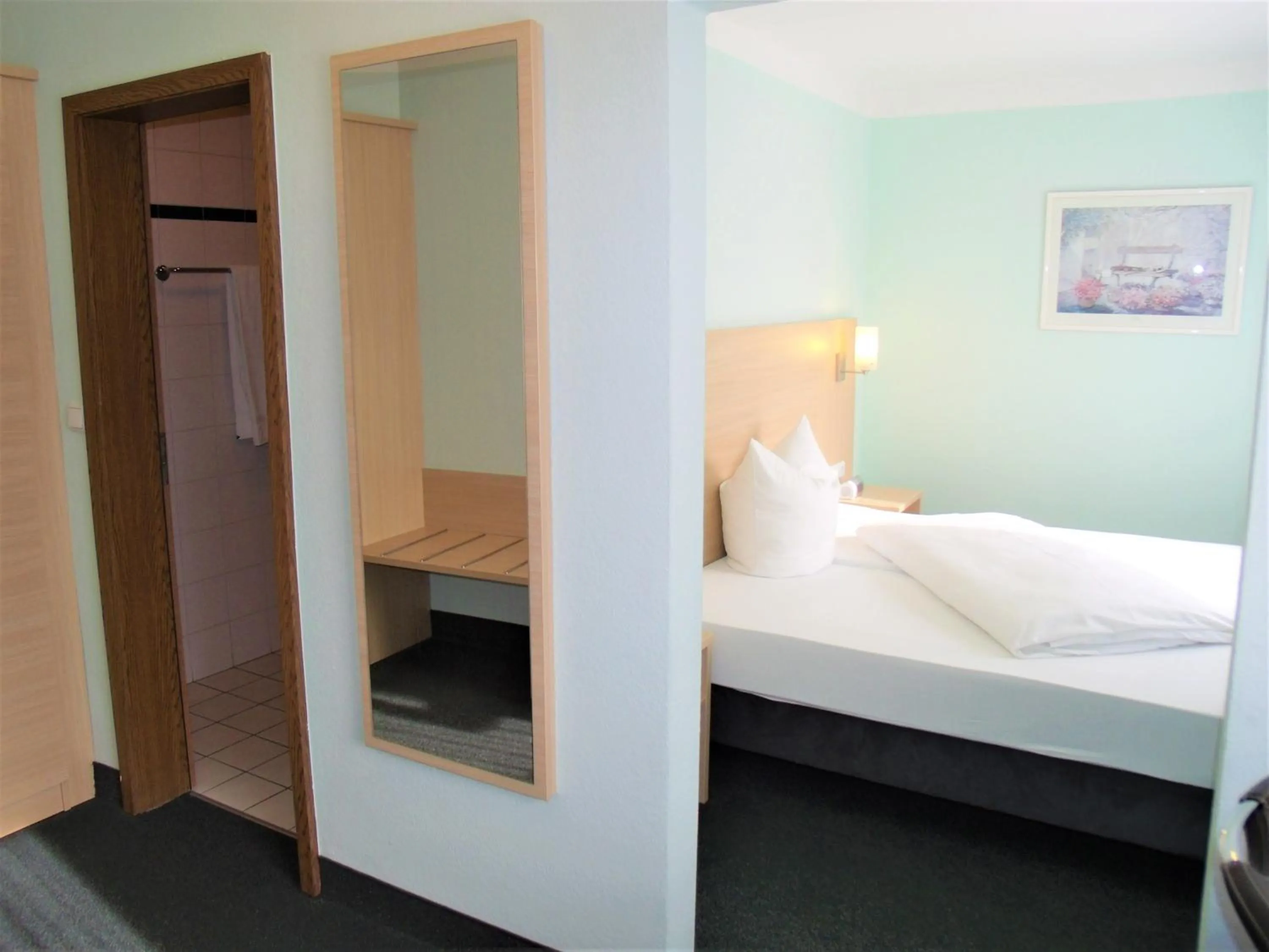 Photo of the whole room, Bed in Hotel Brehm