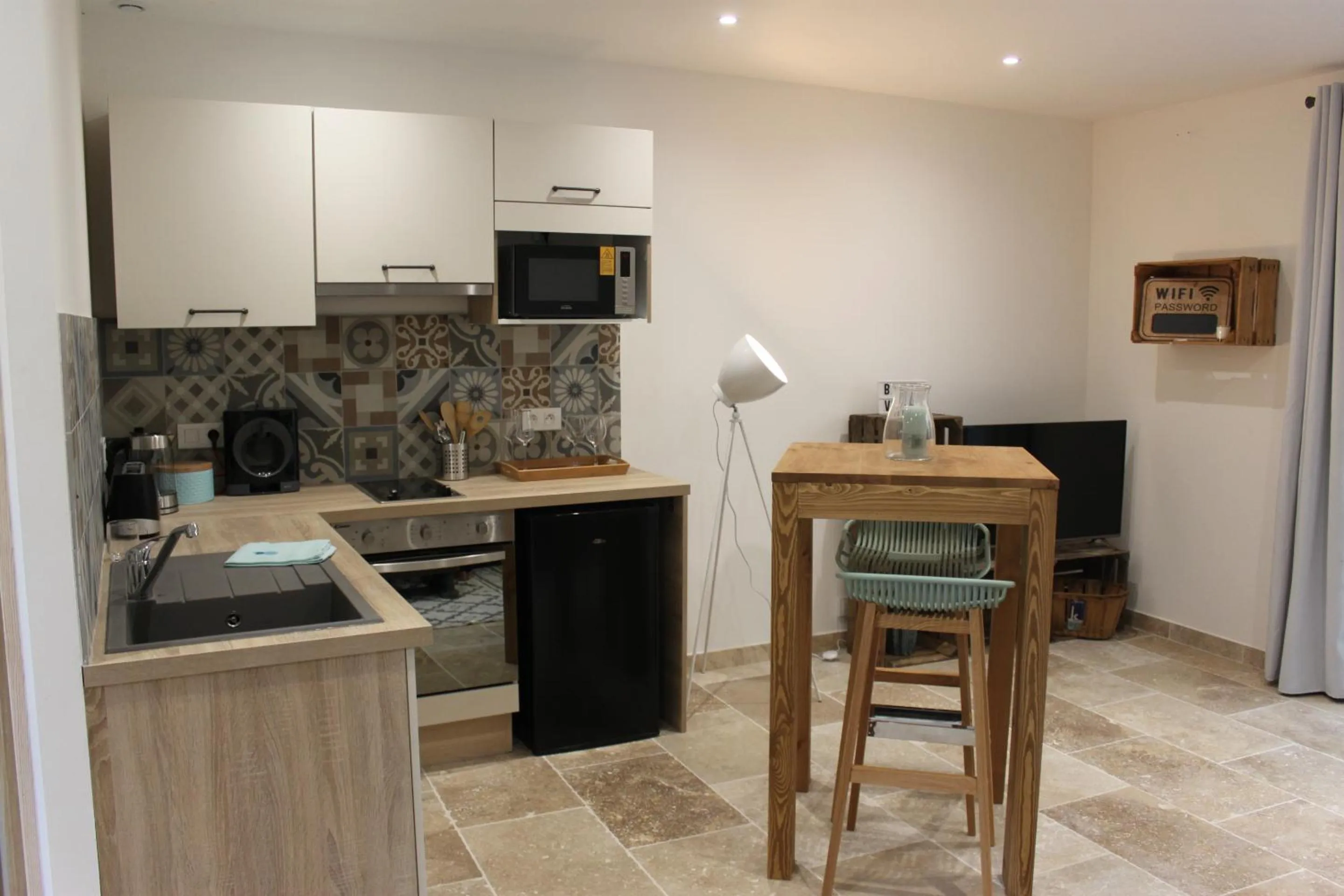 Kitchen or kitchenette in Les secrets de l'isle