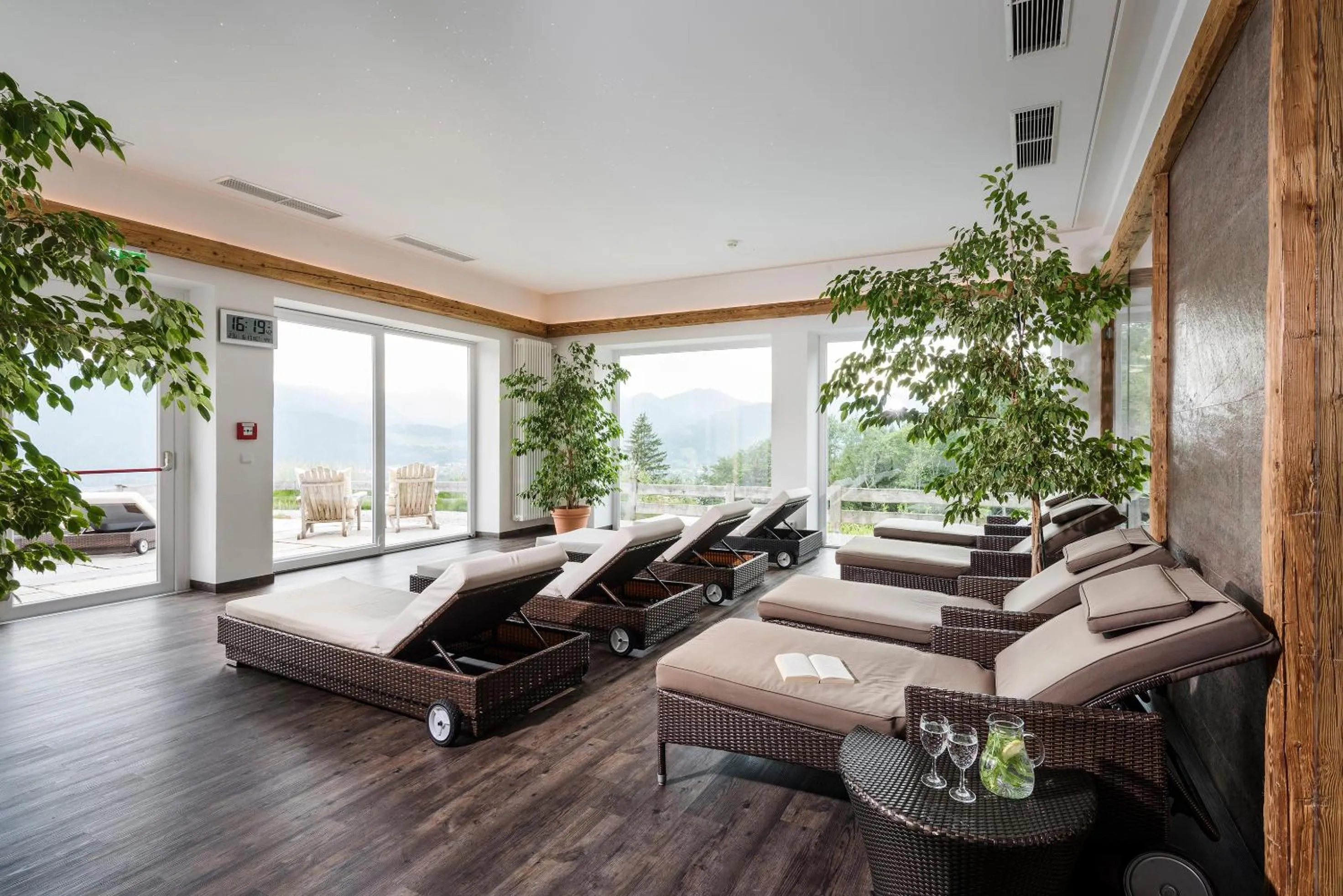 Sauna in Der Westerhof Hotel