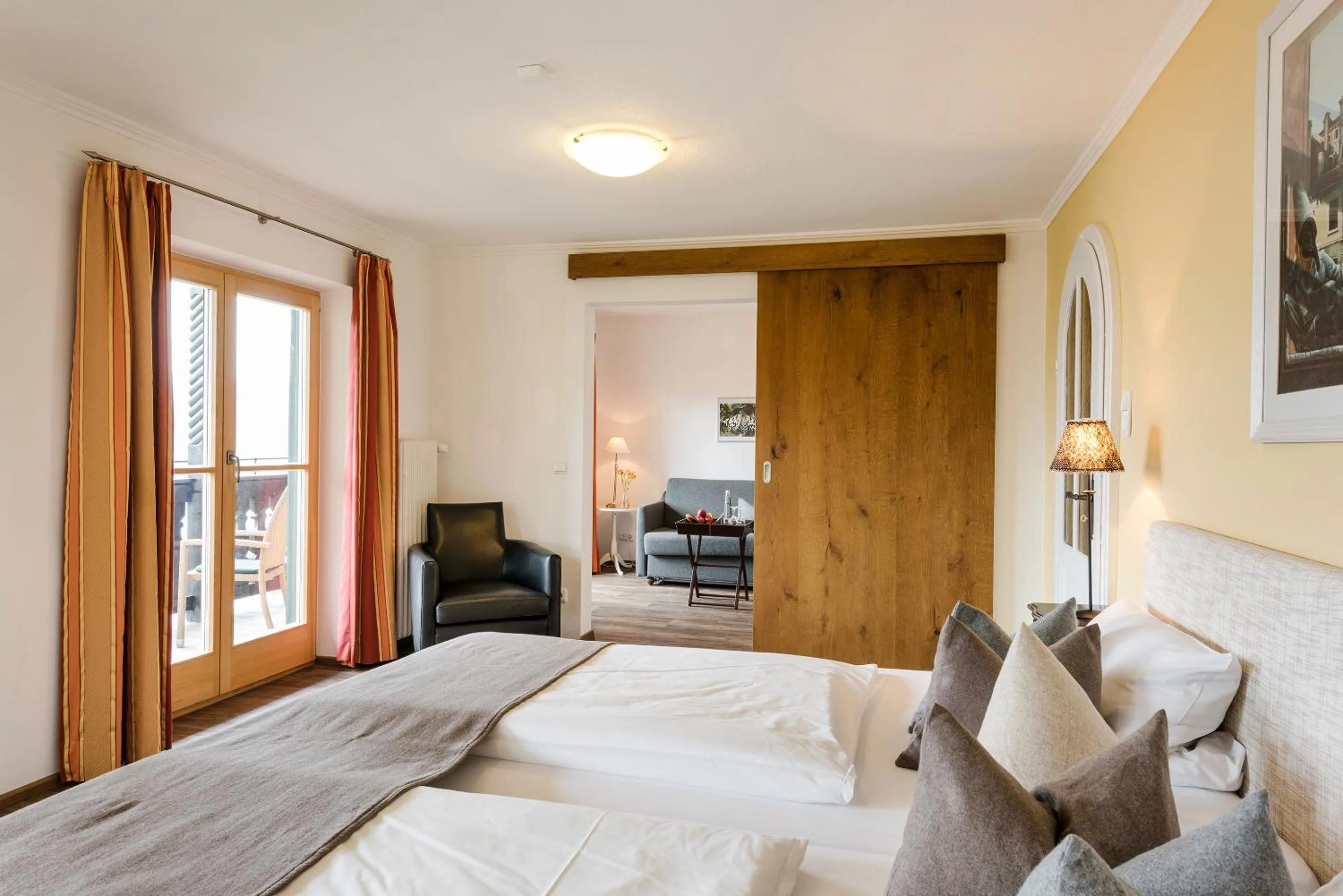 View (from property/room), Bed in Der Westerhof Hotel