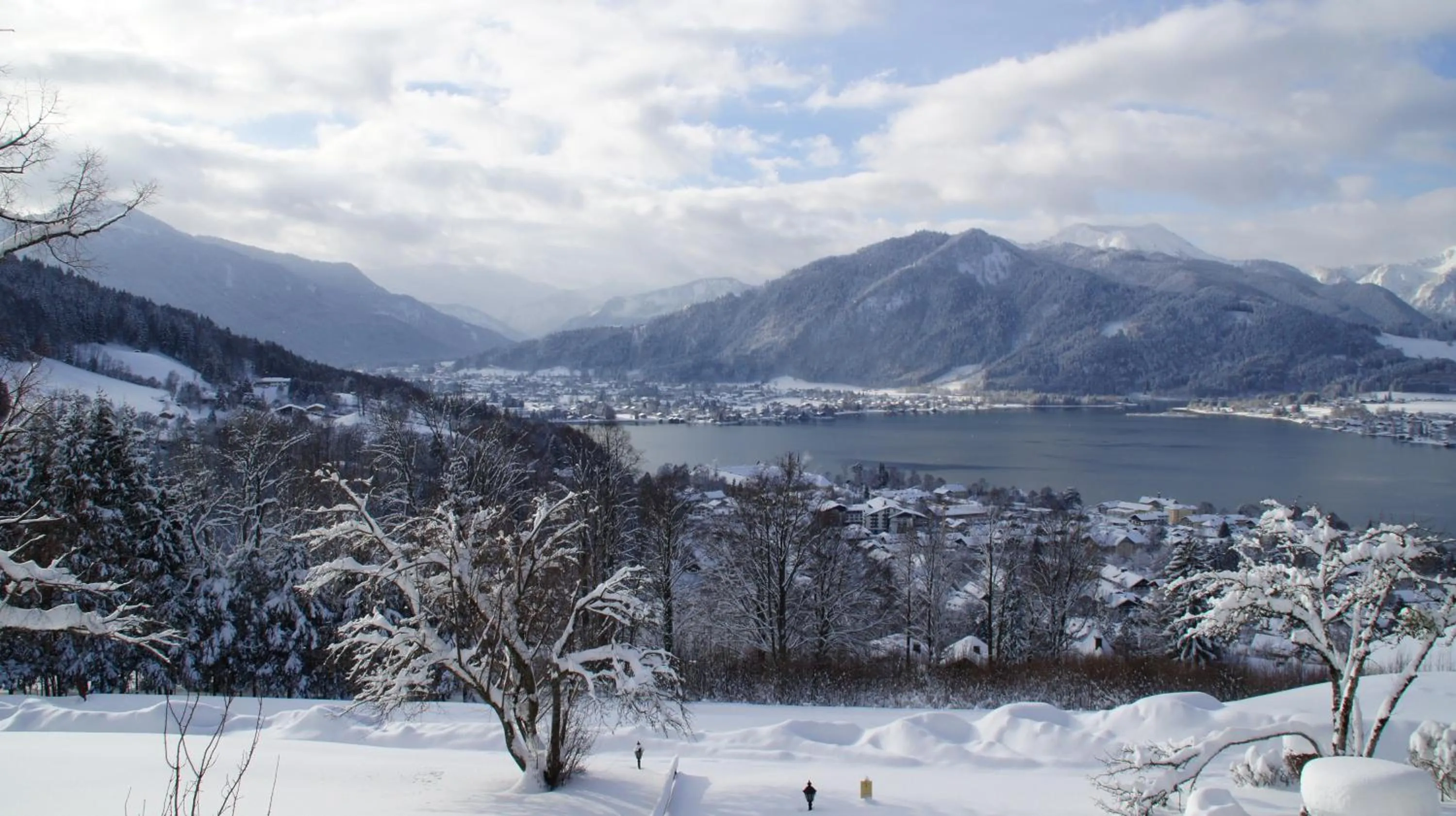 Lake view in Der Westerhof Hotel