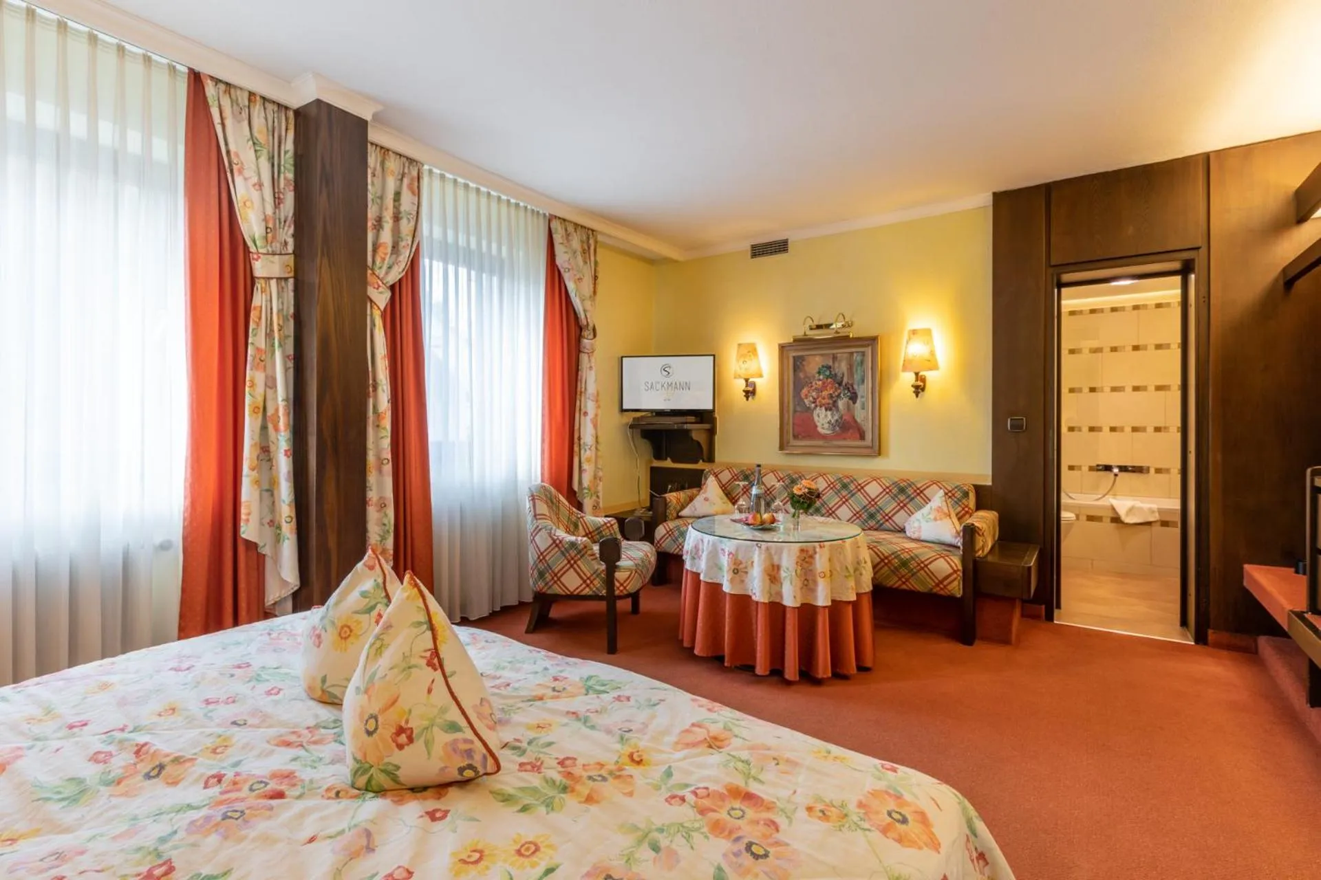 Photo of the whole room, Bed in Sackmann Genuss und Spa Resort