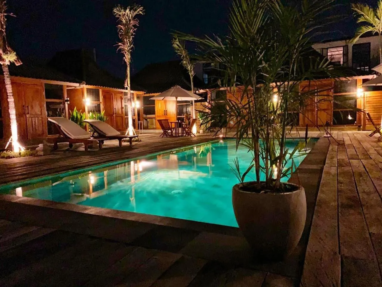 Swimming pool in Turtle Villas, Canggu Managed by Manara