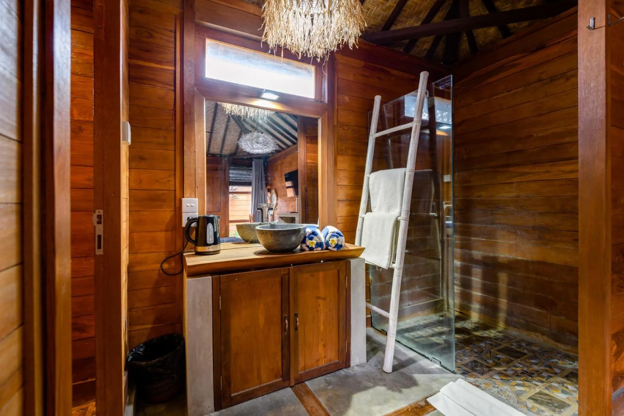 Shower in Turtle Villas, Canggu Managed by Manara