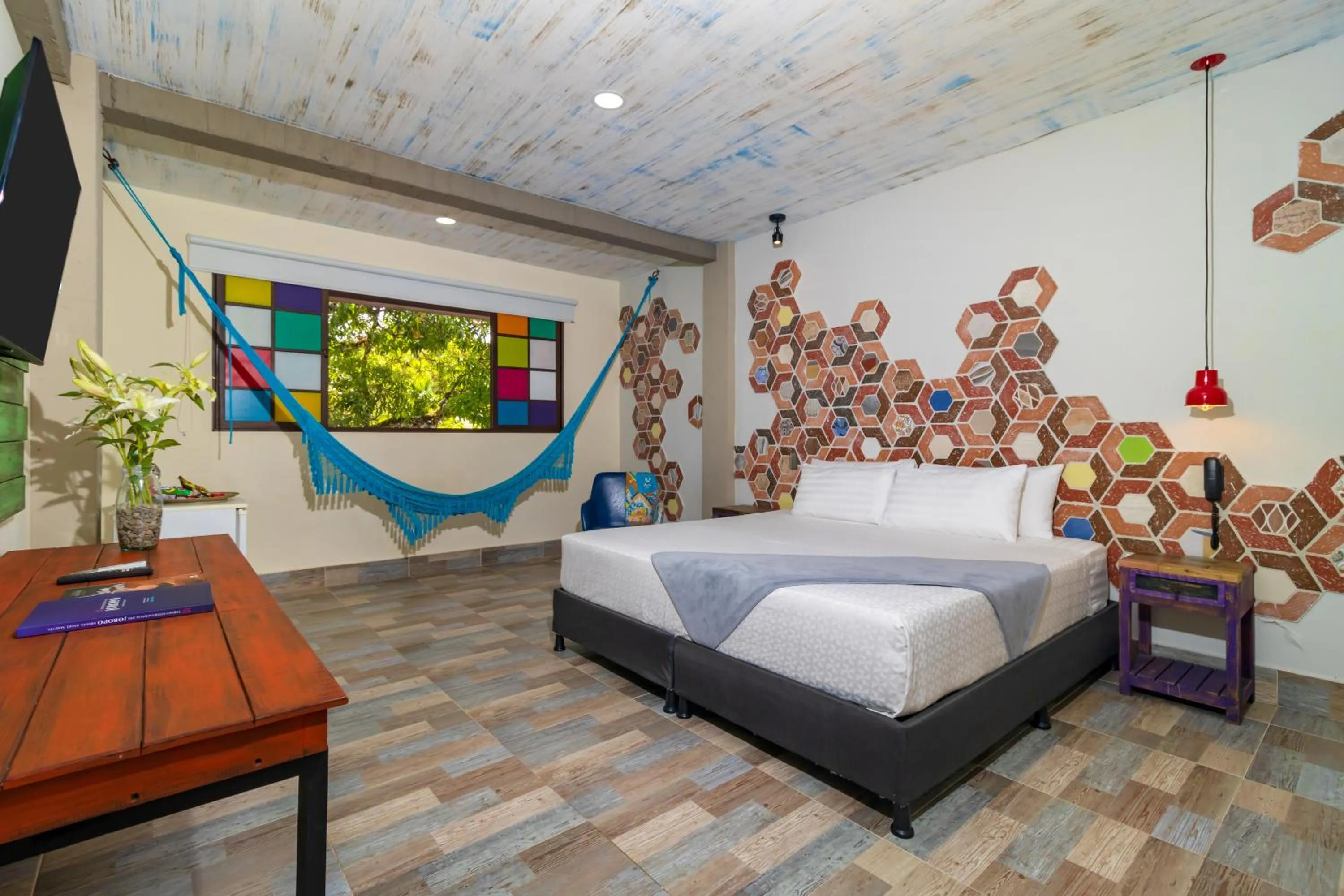 Photo of the whole room, Bed in NQ Hotel Orinoquia
