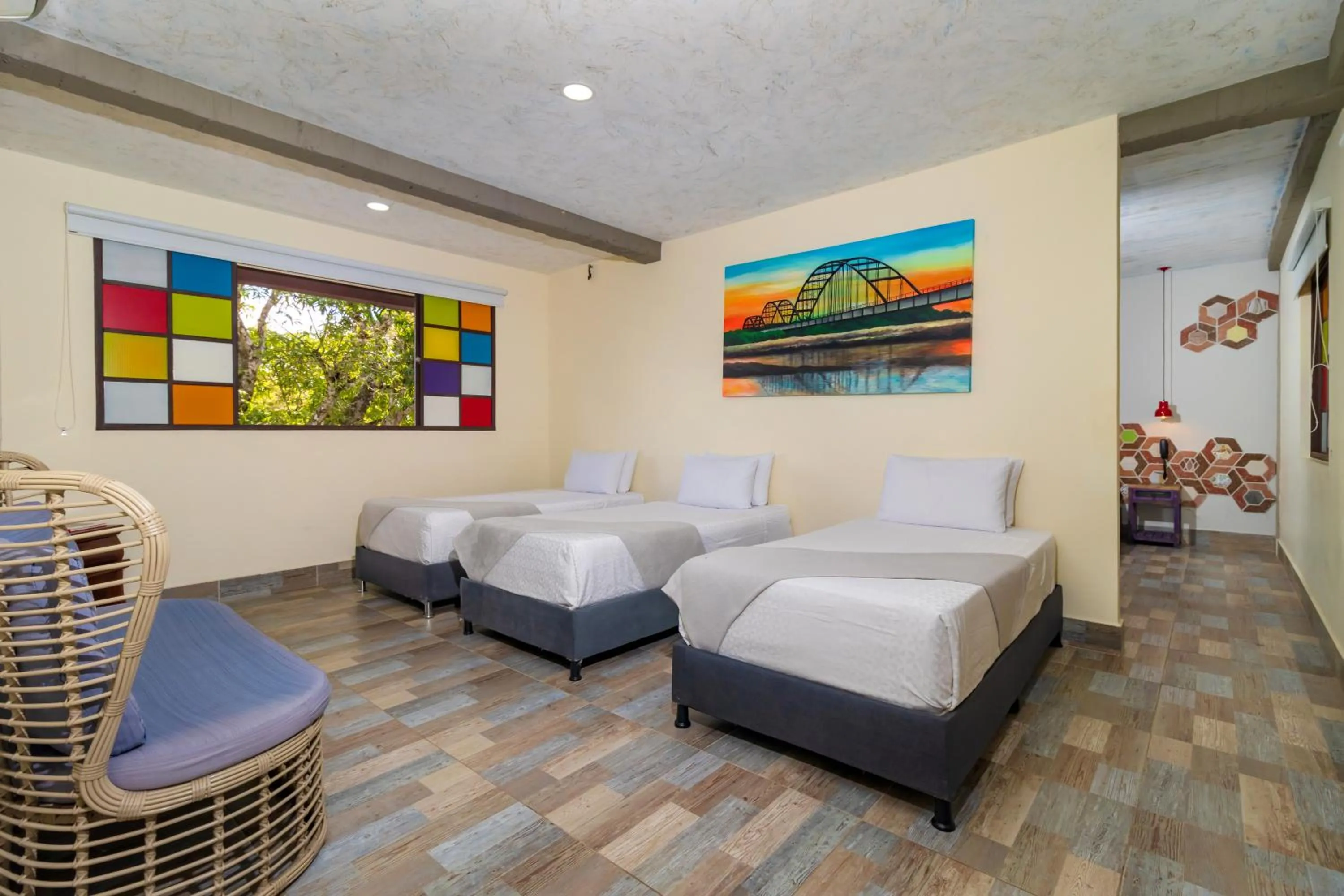 Photo of the whole room, Bed in NQ Hotel Orinoquia