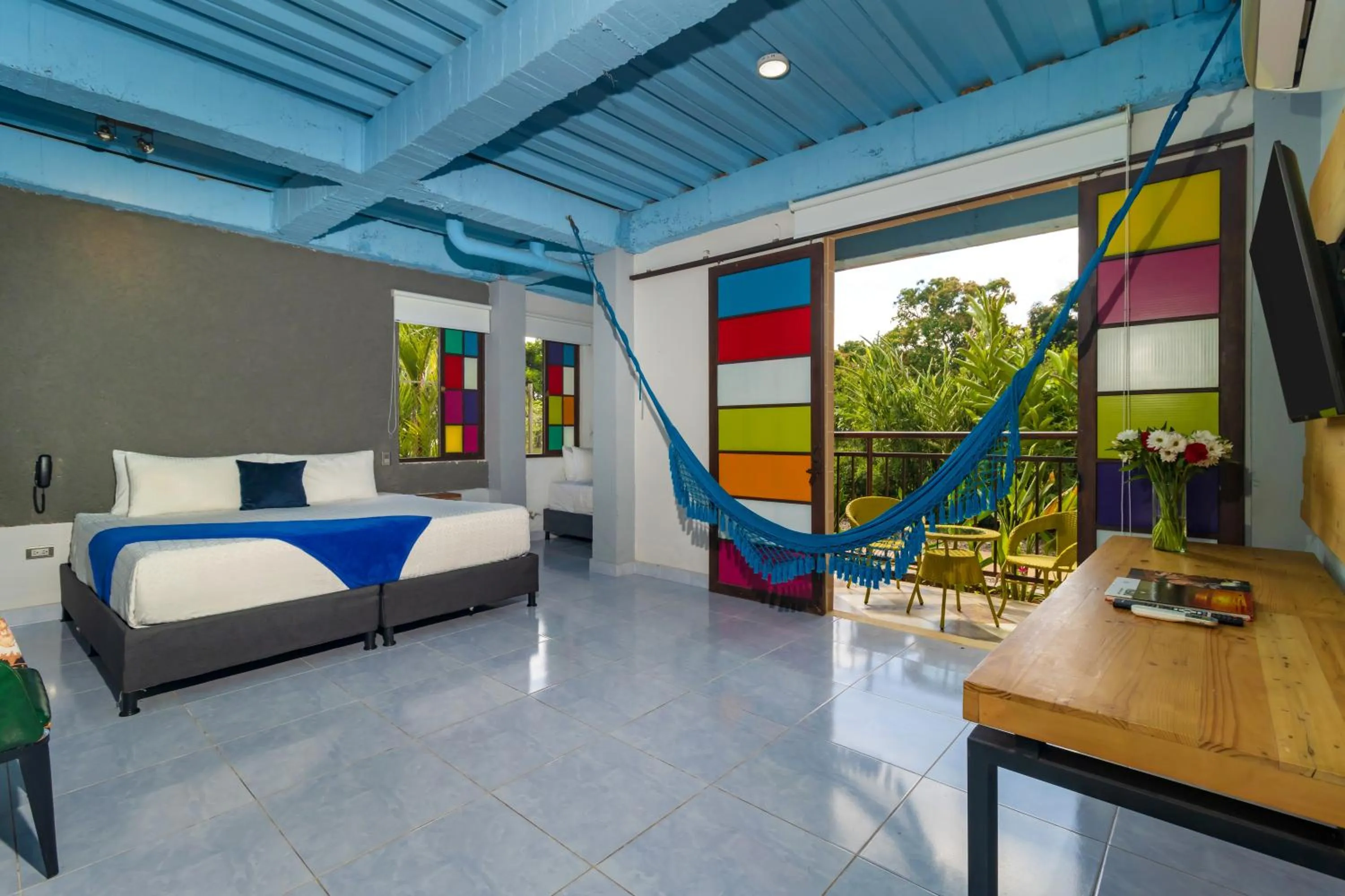 Photo of the whole room, Bed in NQ Hotel Orinoquia