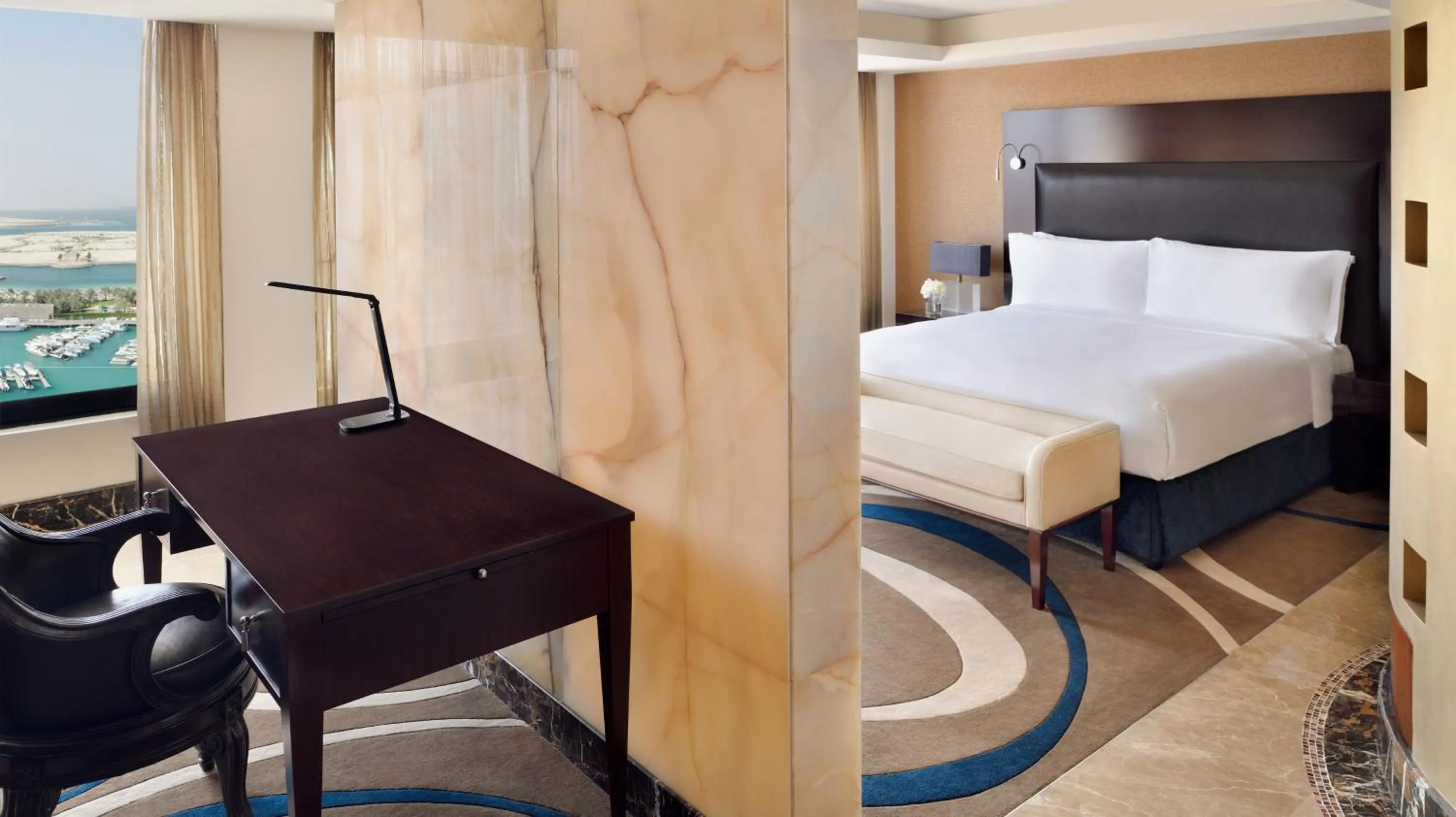 Photo of the whole room, Bed in InterContinental Abu Dhabi by IHG