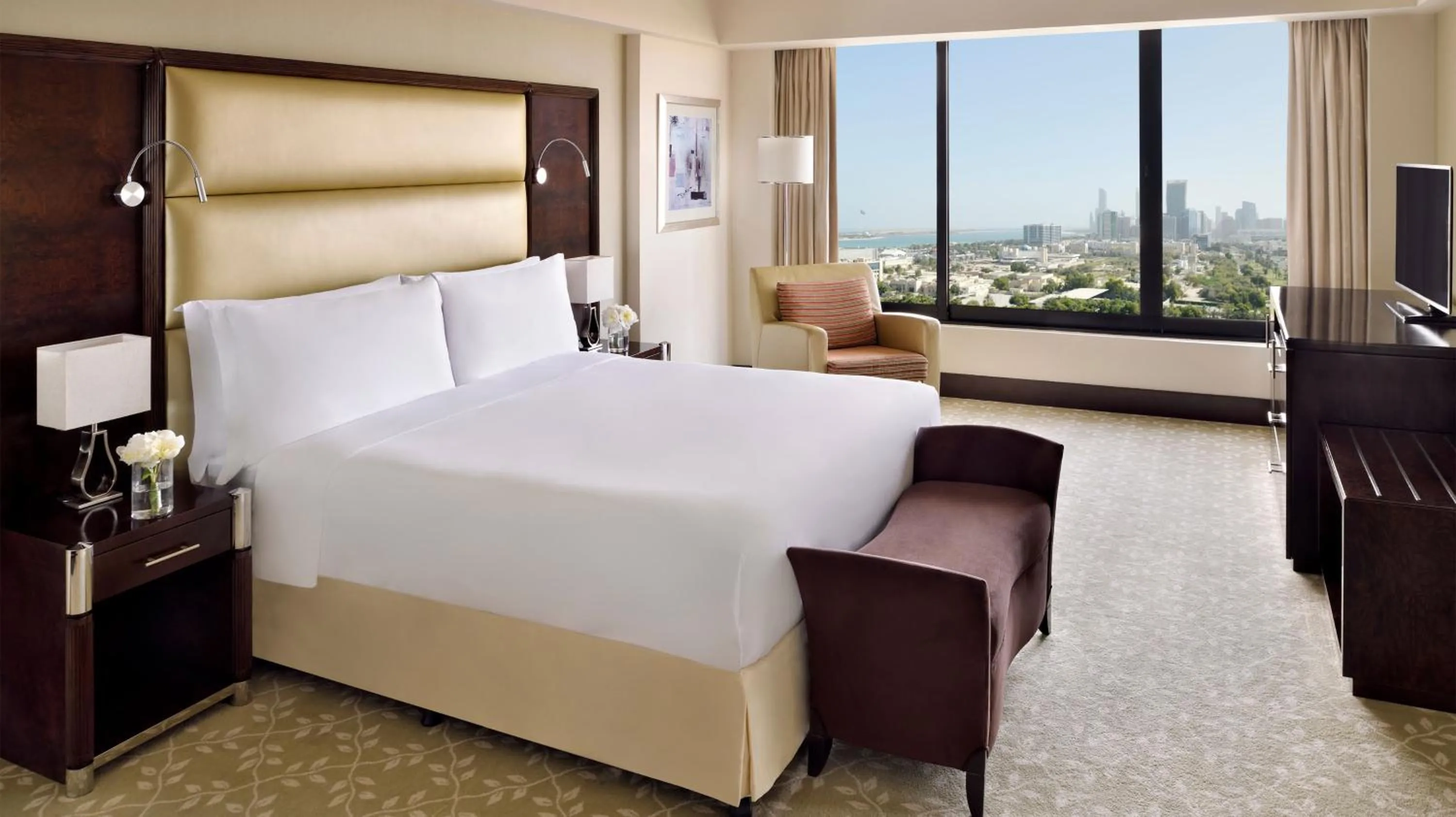 Photo of the whole room, Bed in InterContinental Abu Dhabi by IHG