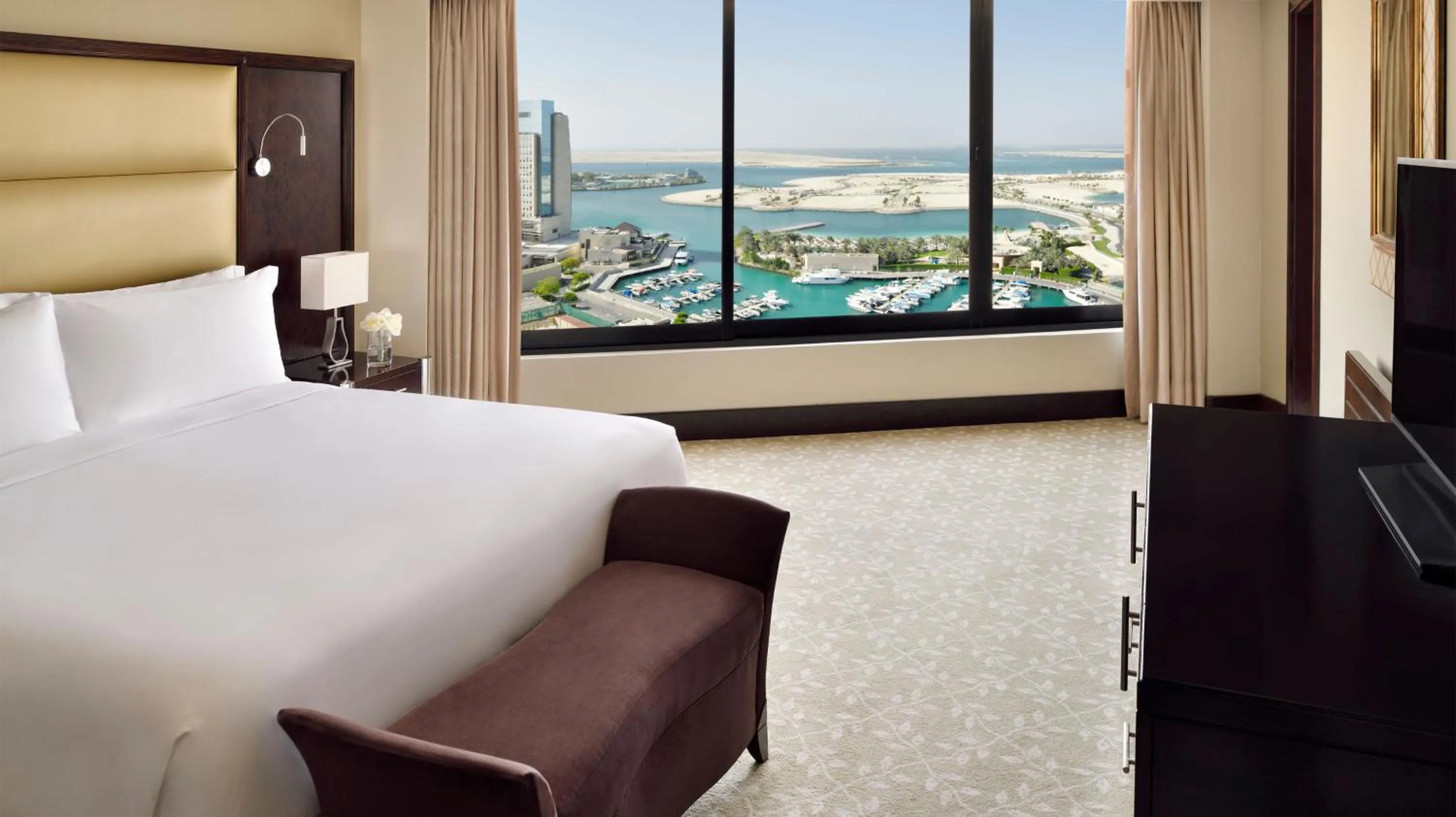 Photo of the whole room, Bed in InterContinental Abu Dhabi by IHG