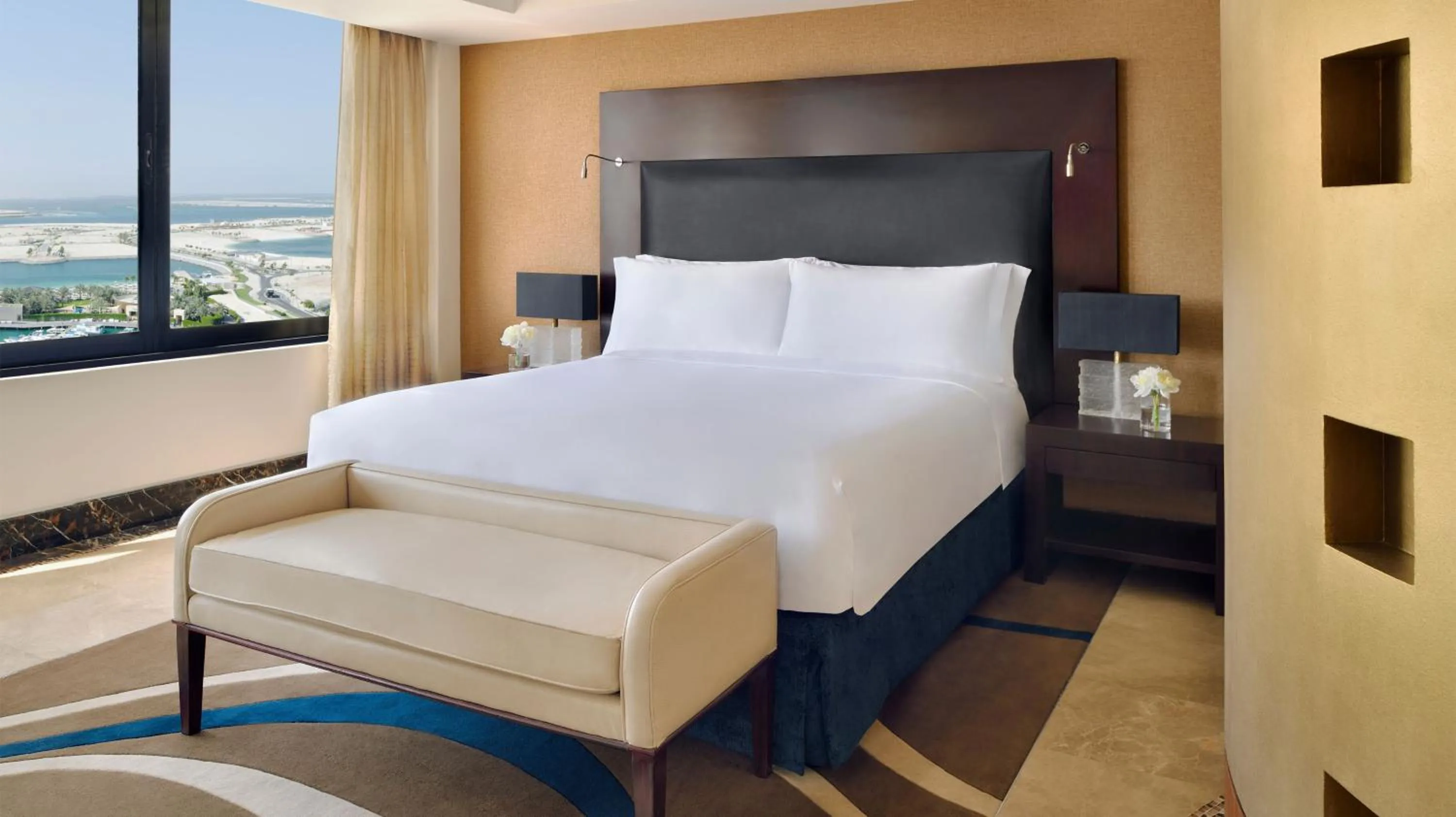 Photo of the whole room, Bed in InterContinental Abu Dhabi by IHG