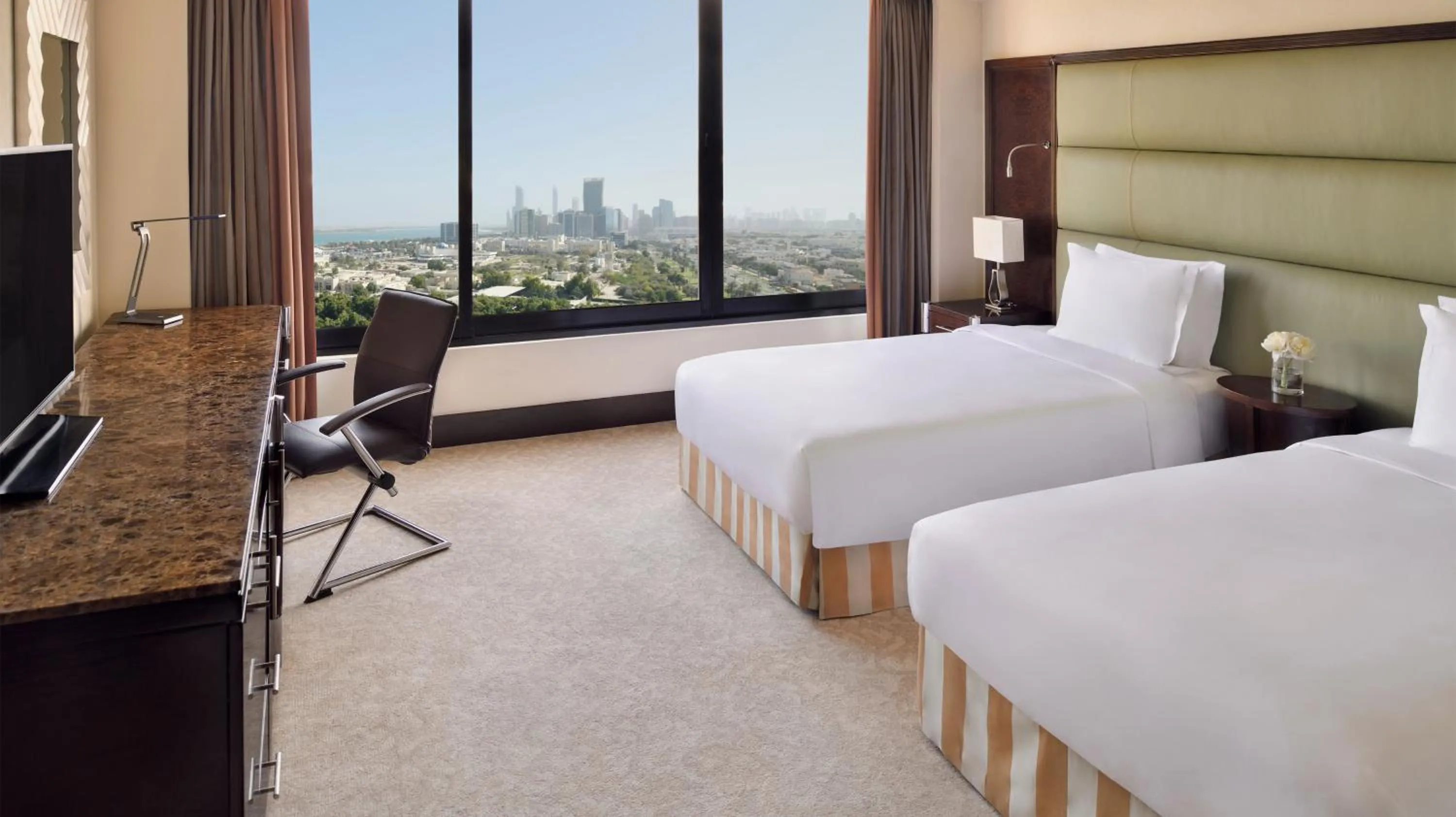 Photo of the whole room, Bed in InterContinental Abu Dhabi by IHG