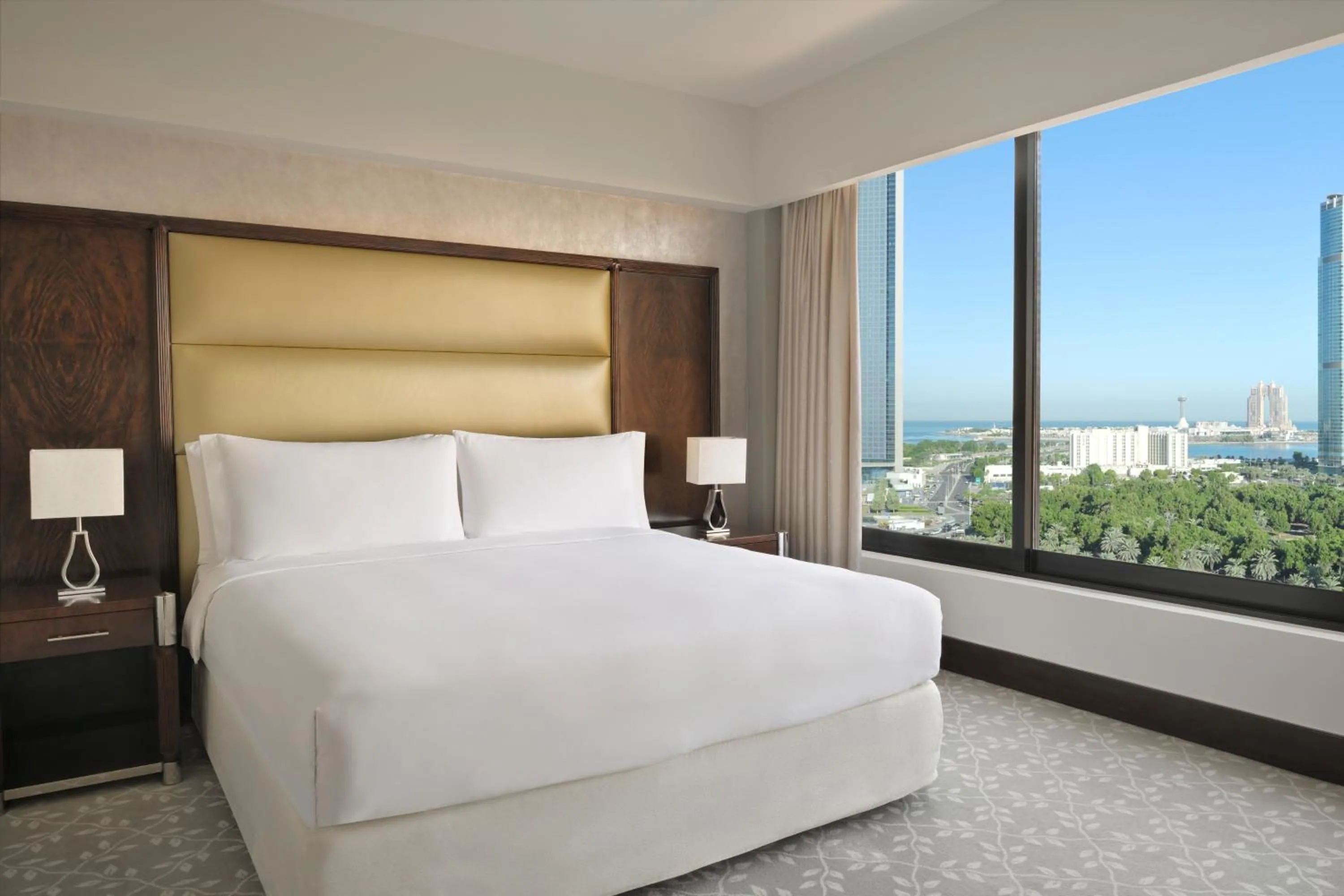 Bed in InterContinental Abu Dhabi by IHG