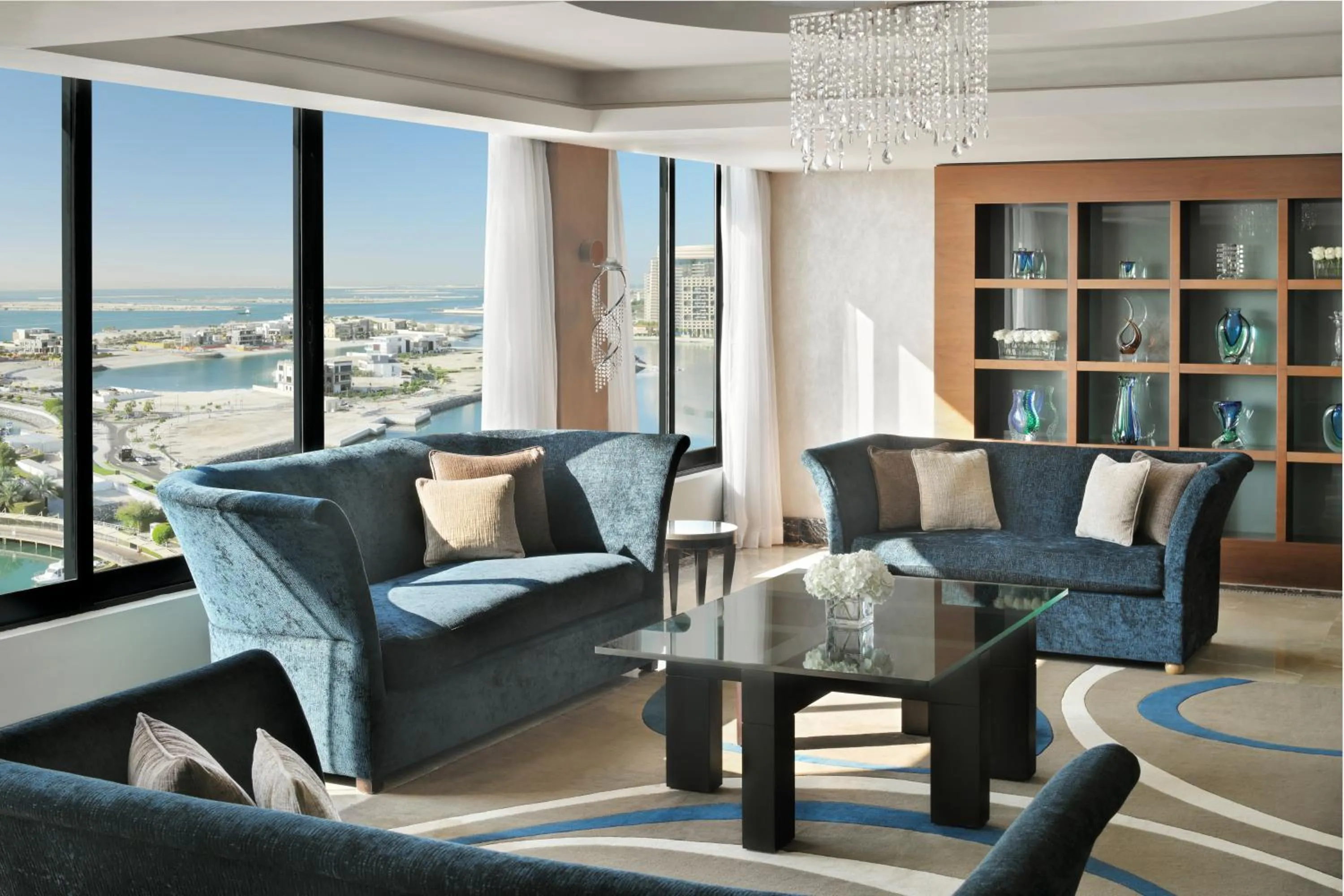 Living room in InterContinental Abu Dhabi by IHG