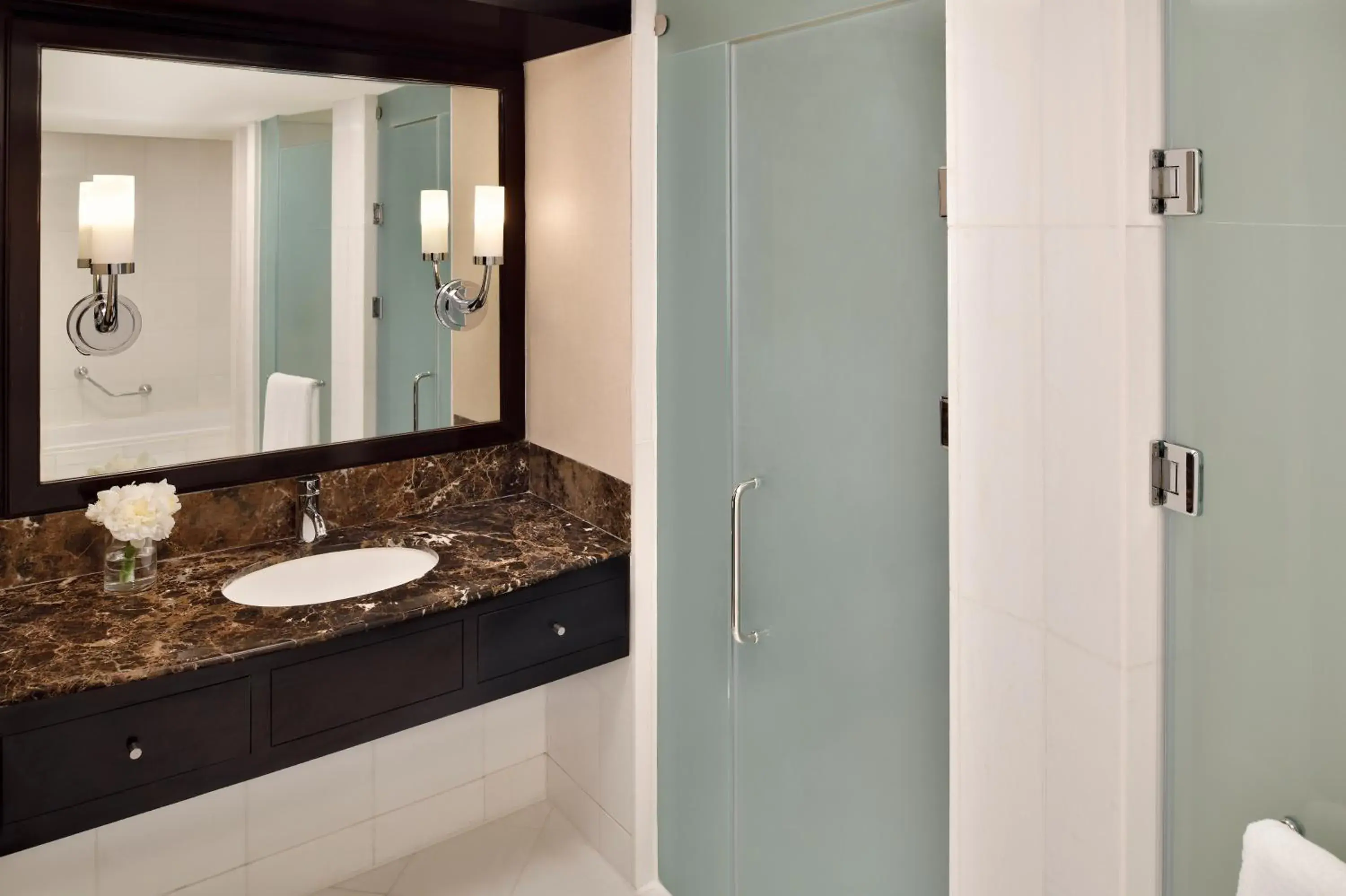 Bathroom in InterContinental Abu Dhabi by IHG Bathroom in InterContinental Abu Dhabi by IHG