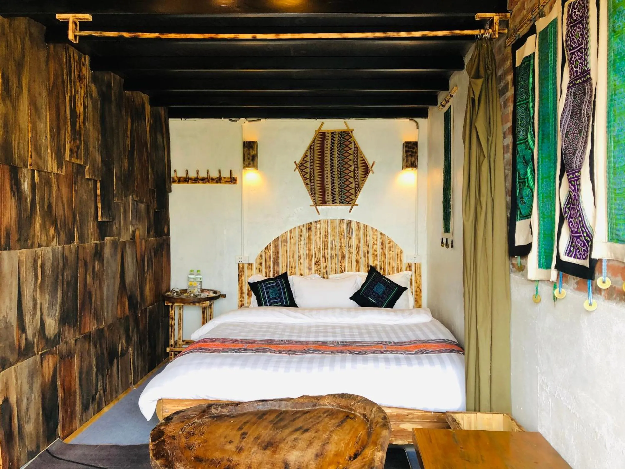 Bed in Sapa Plum Eco House