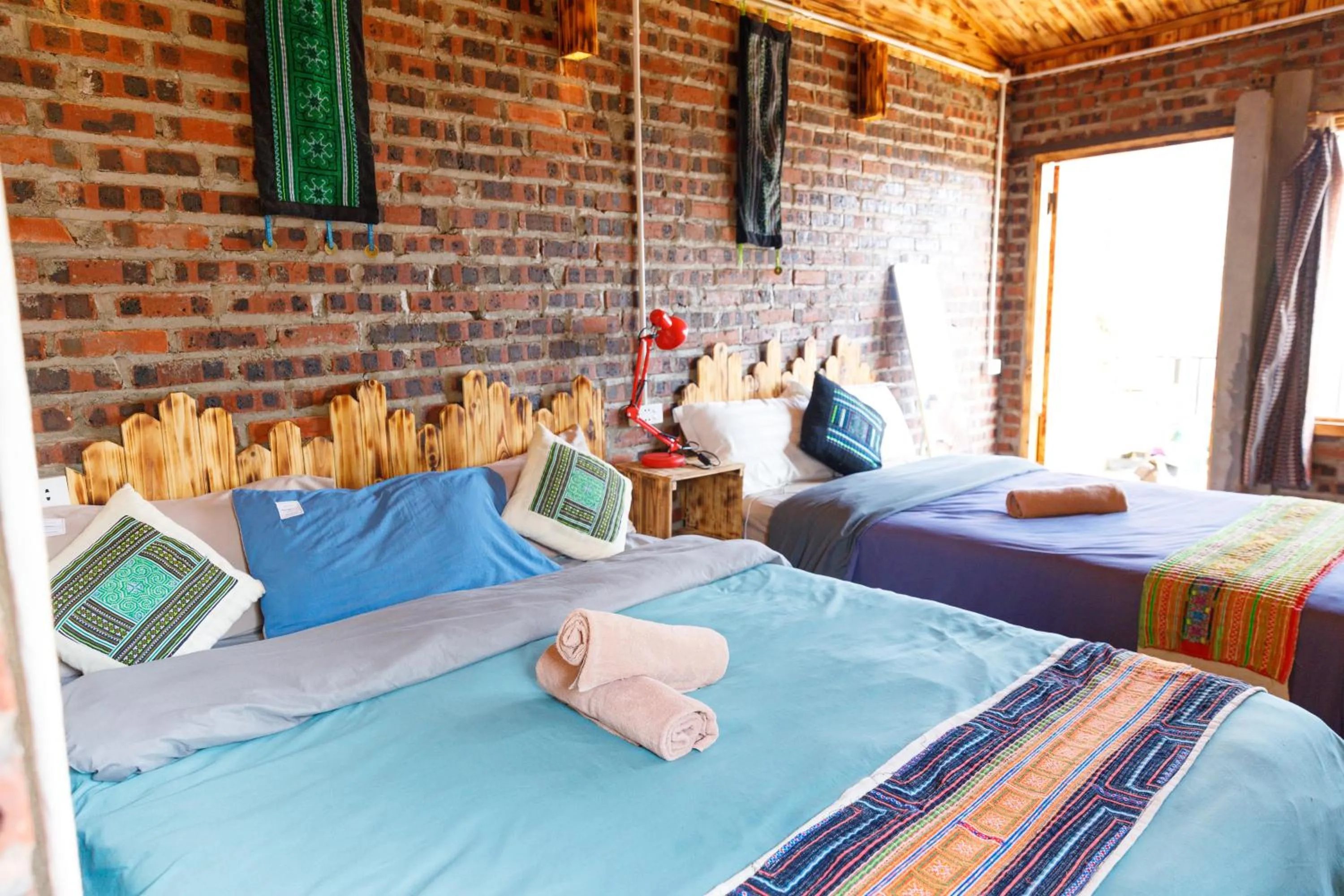 Bed in Sapa Plum Eco House