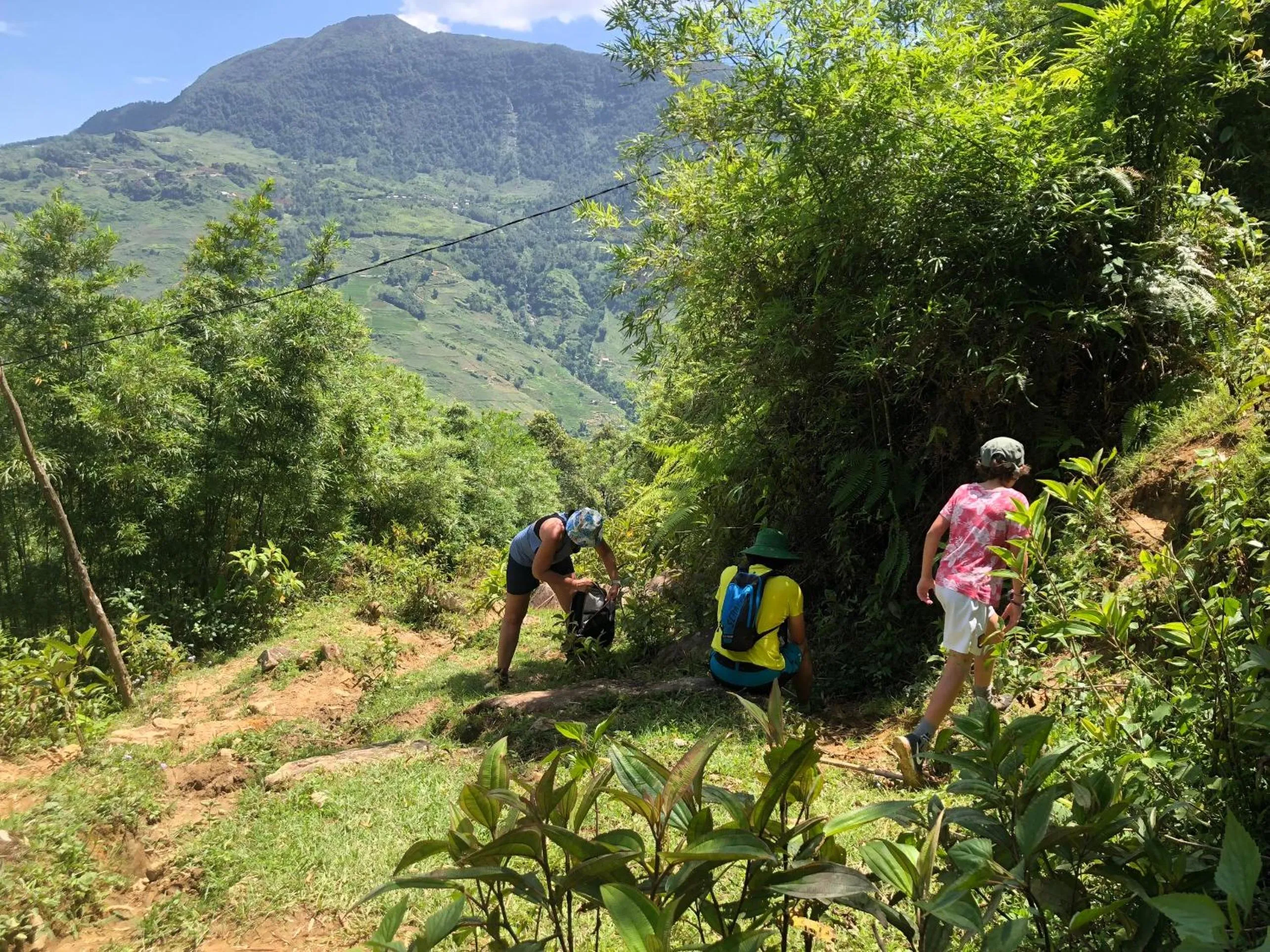 Hiking in Sapa Plum Eco House