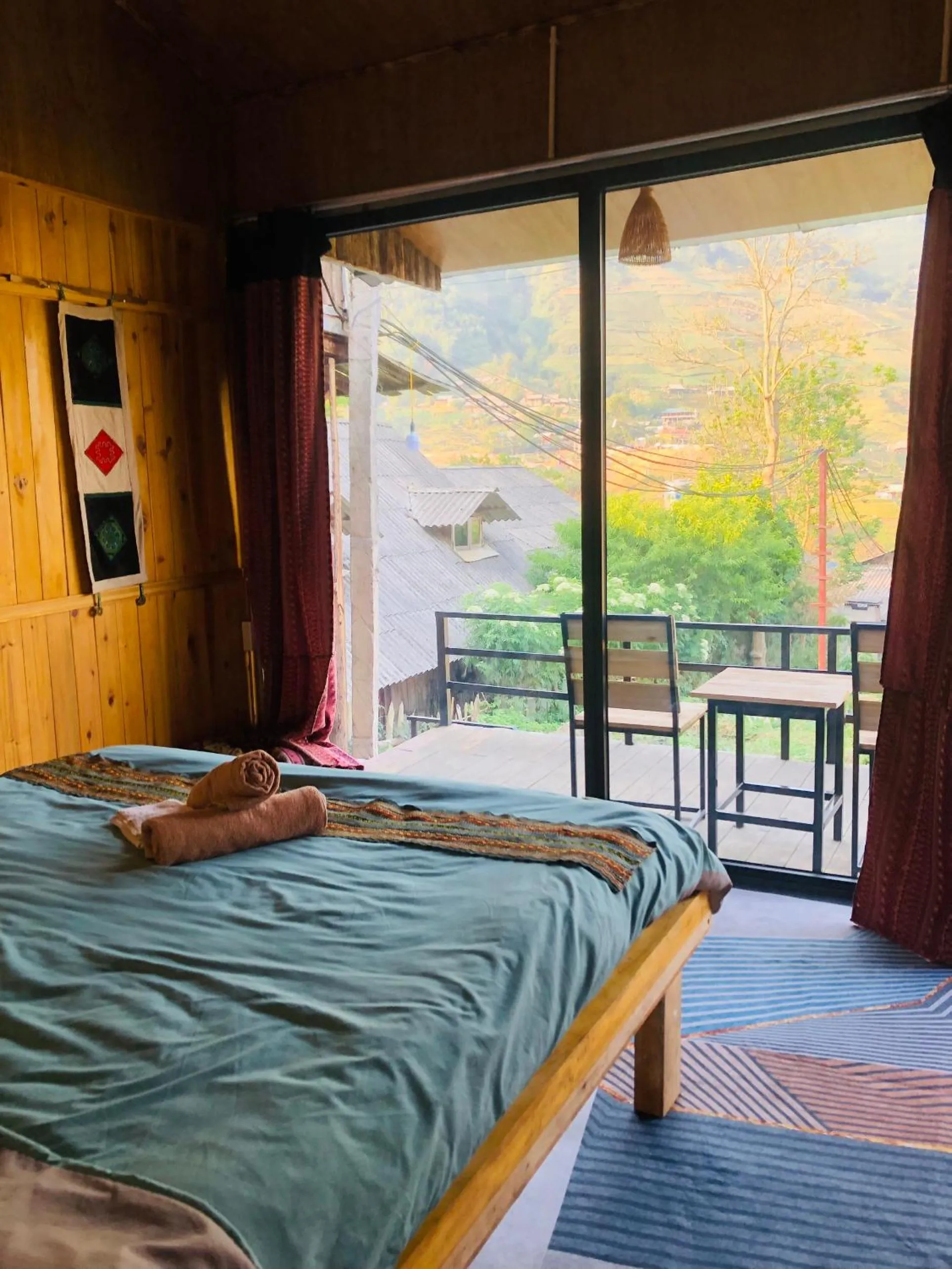 Bed in Sapa Plum Eco House