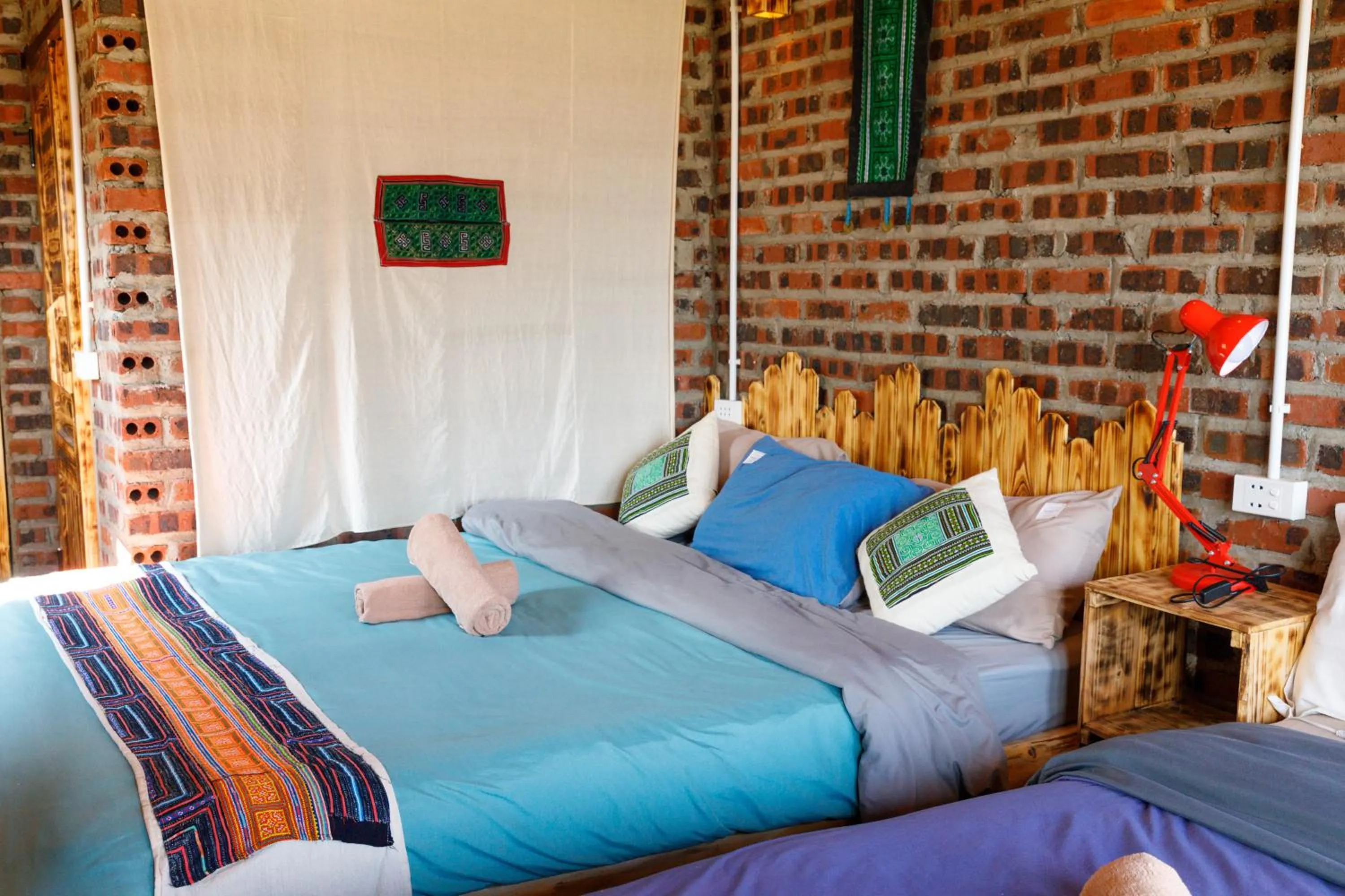 Bed in Sapa Plum Eco House