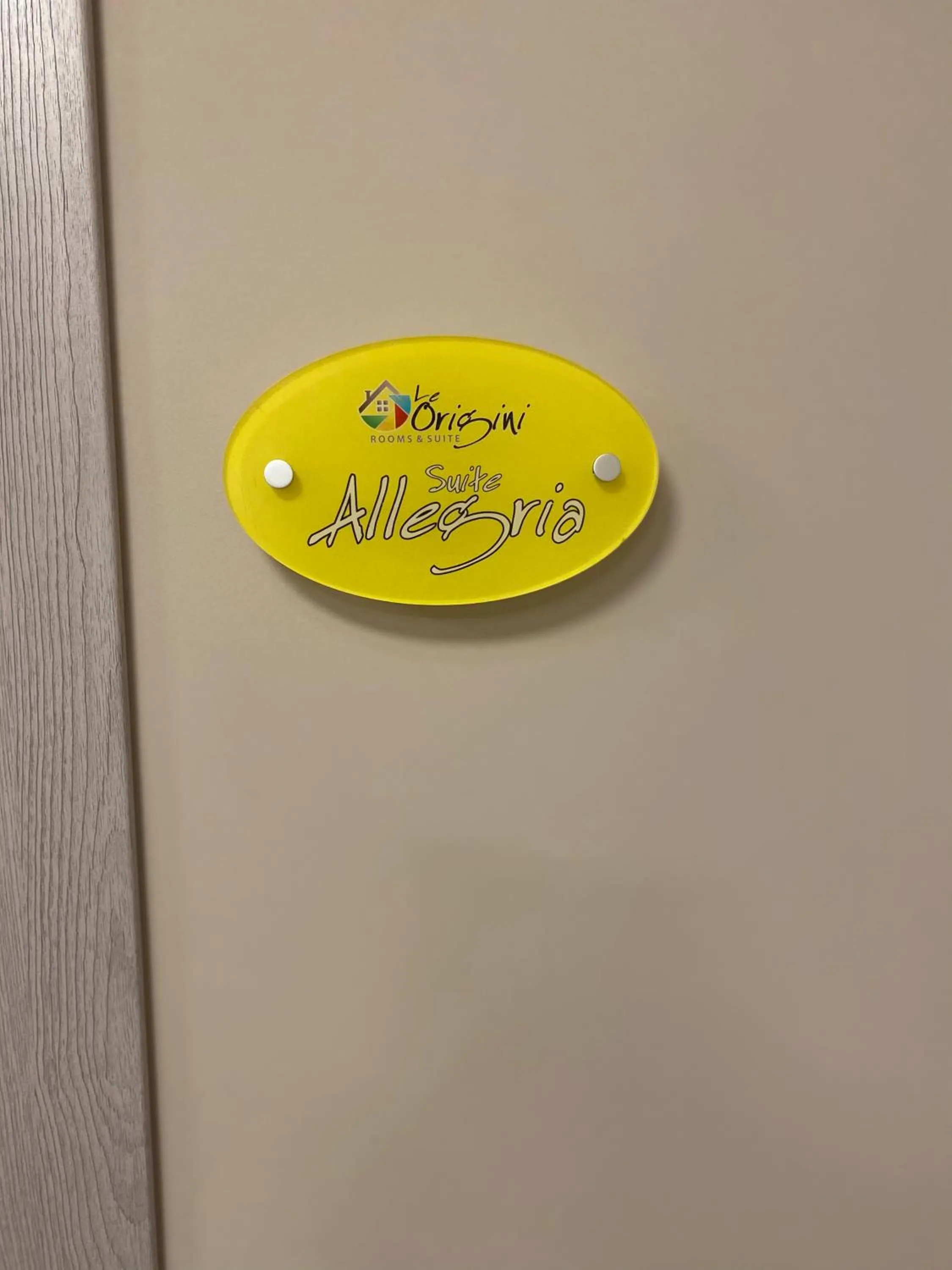 Decorative detail in Le Origini Rooms&Suite