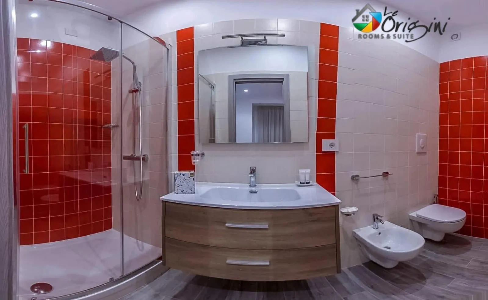 Bathroom in Le Origini Rooms&Suite