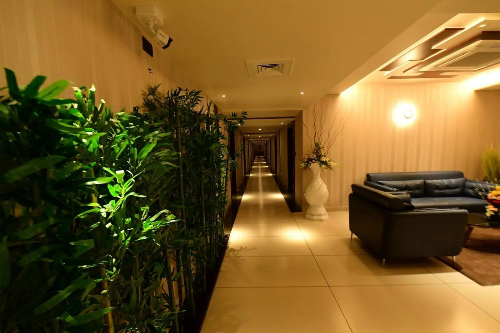 Seating area in Hotel M Pro Palace Mysore - 12 Minutes to Mysore Palace