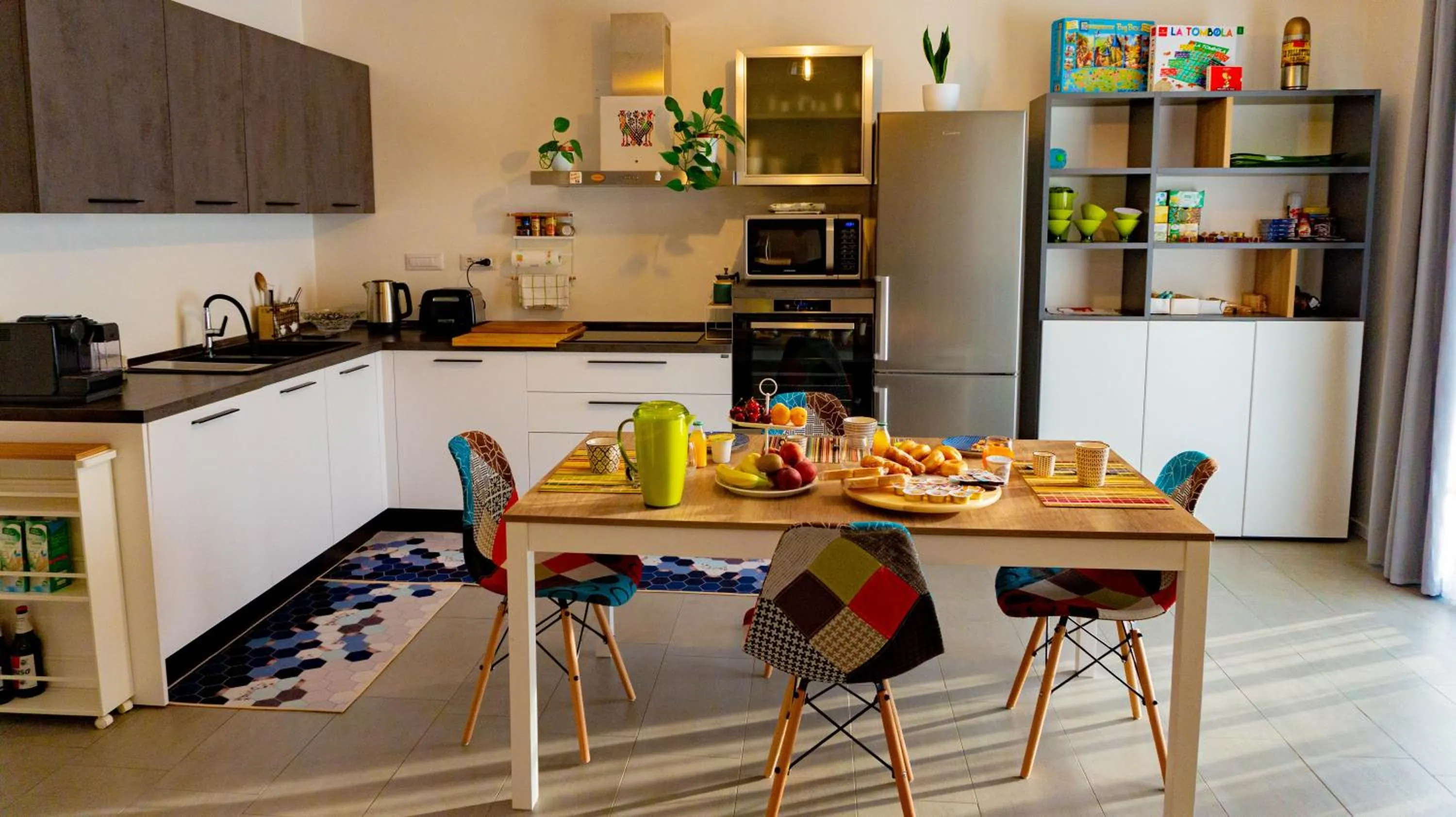 Kitchen or kitchenette in B&B Montrabu