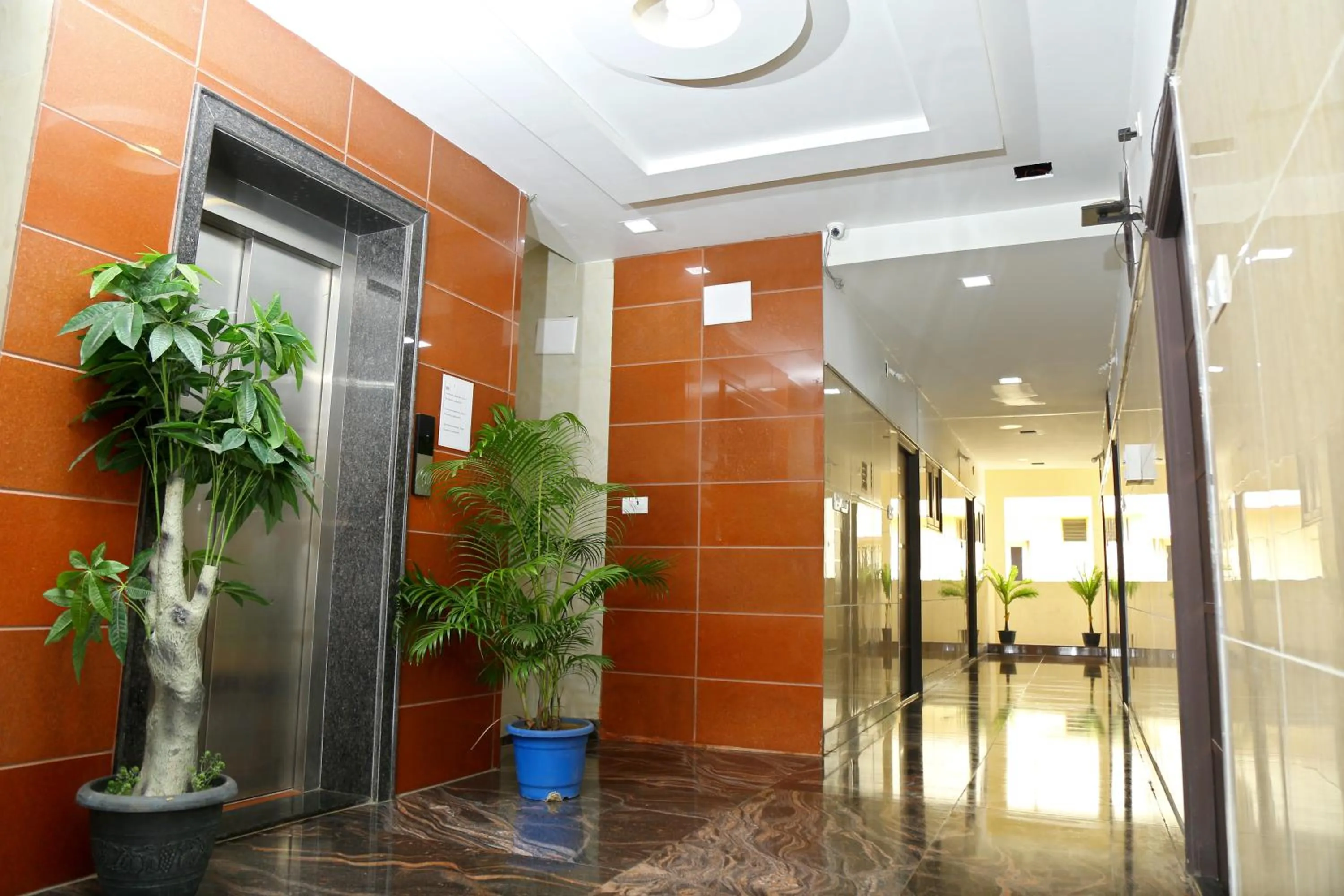 Lobby or reception in Lakeview Residency, Sricity TADA