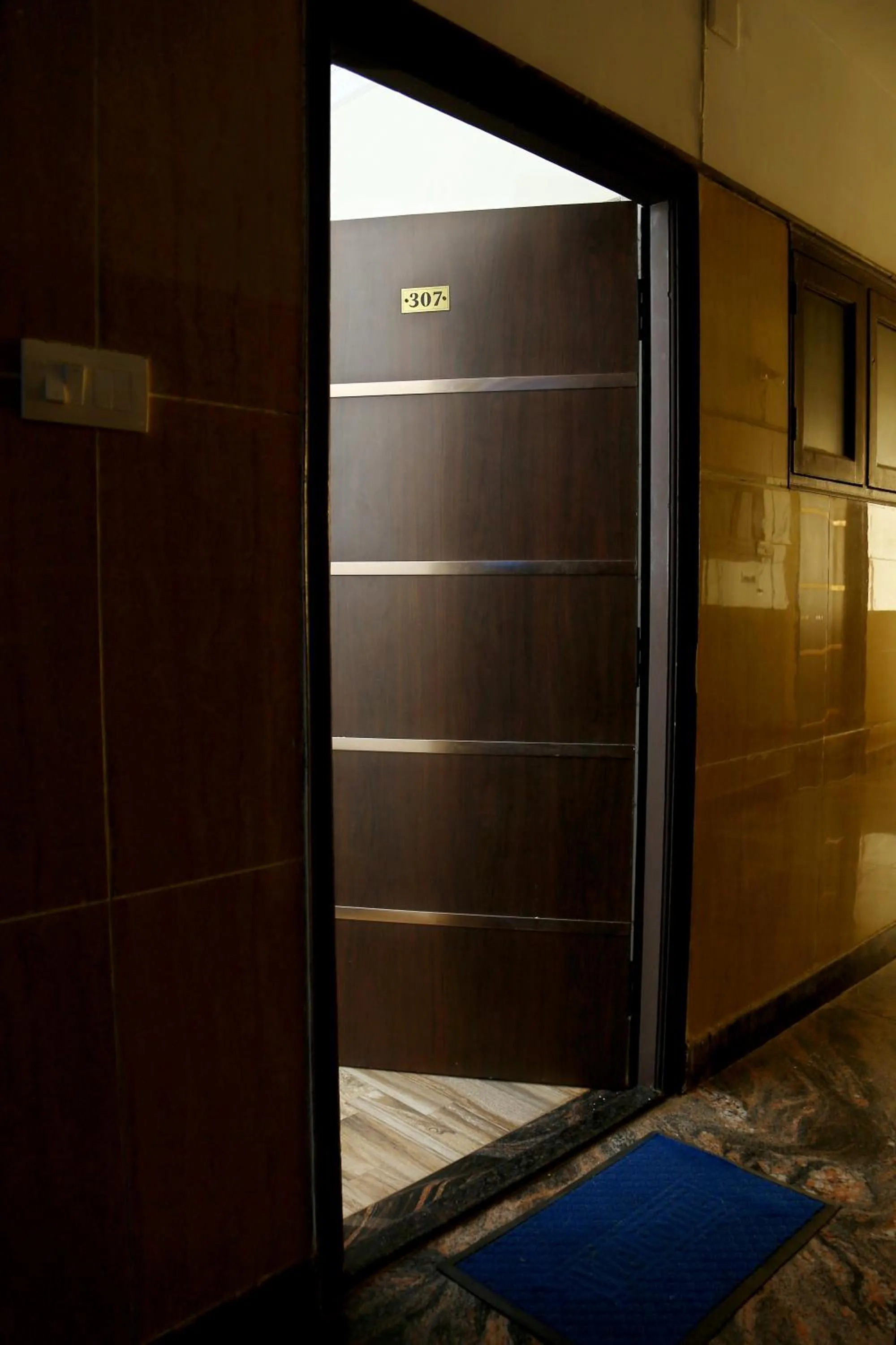 Facade/entrance in Lakeview Residency, Sricity TADA