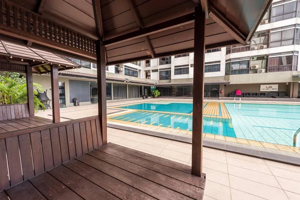 Swimming pool in Fahrenheit88-Japan Theme Bukit Bintang Kuala Lumpur 2R2B 6Pax