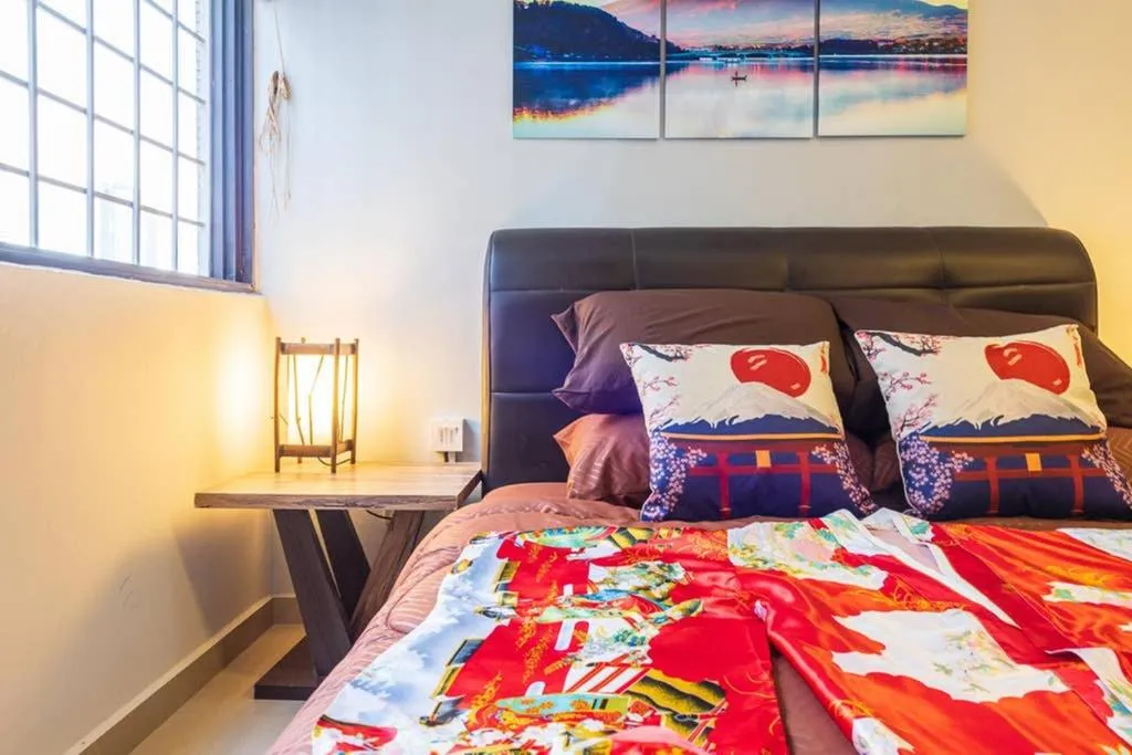Bed in Fahrenheit88-Japan Theme Bukit Bintang Kuala Lumpur 2R2B 6Pax