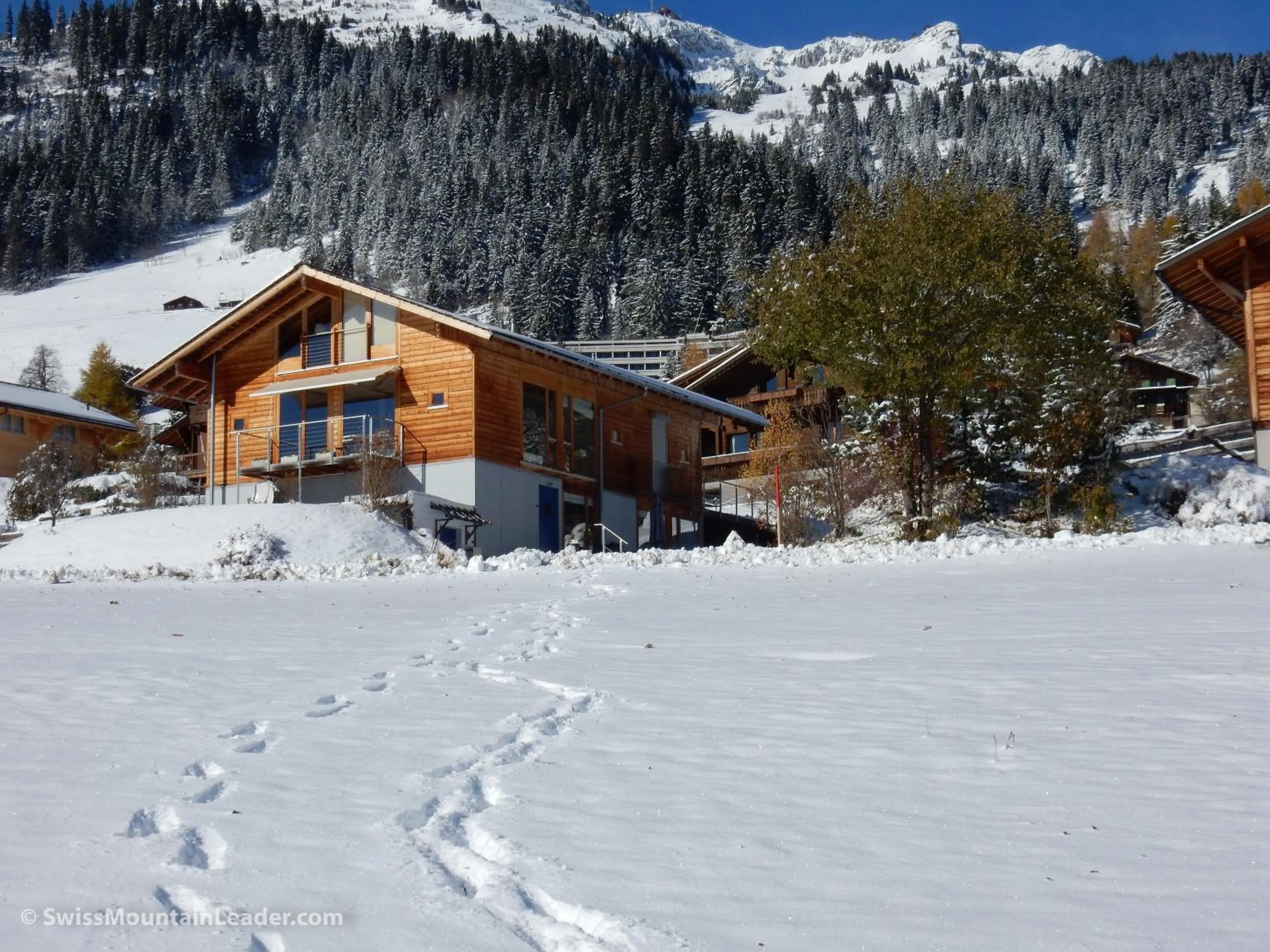 Property building in Bed & Breakfast l'Epicéa