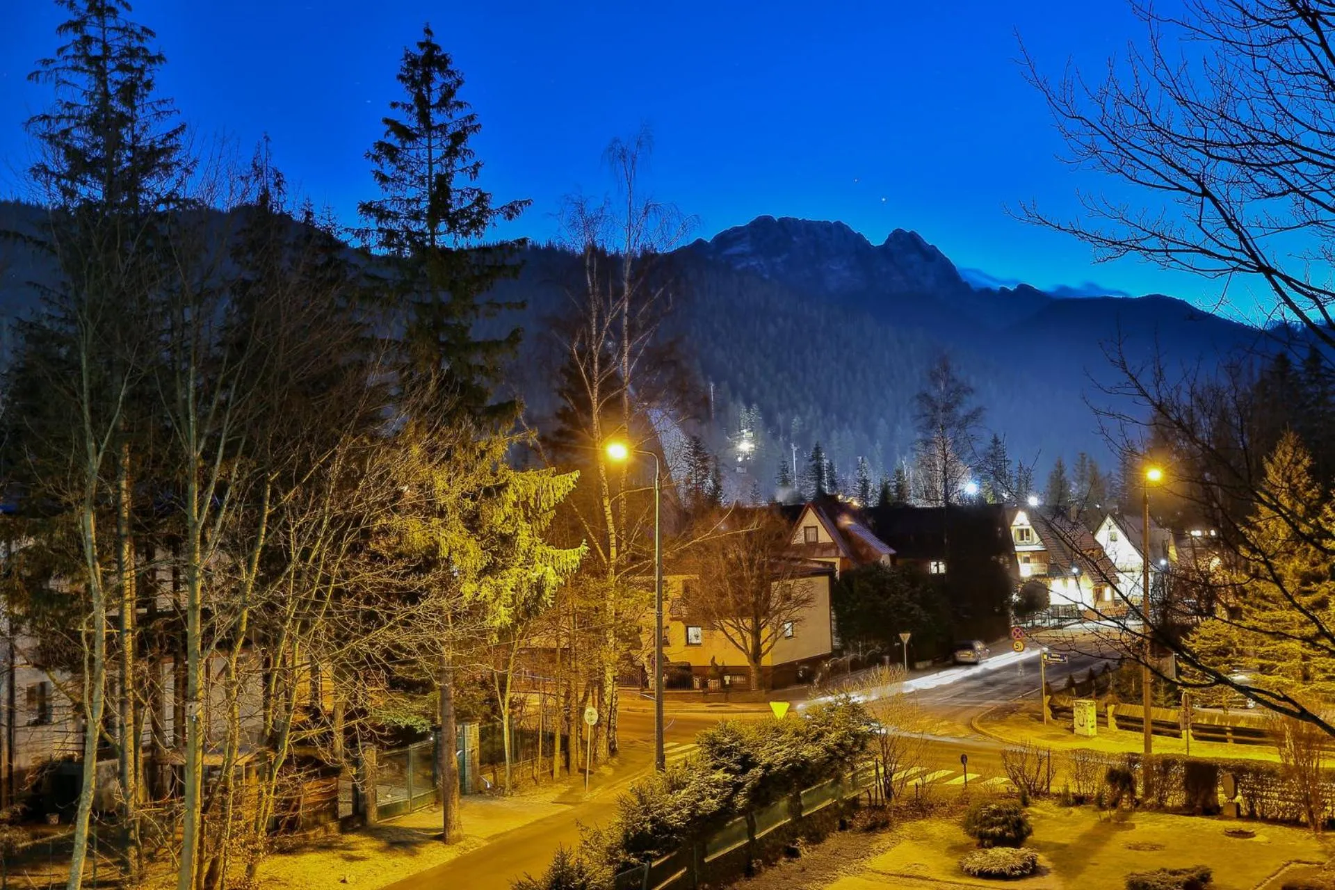 Natural landscape in Narciarski Dworek