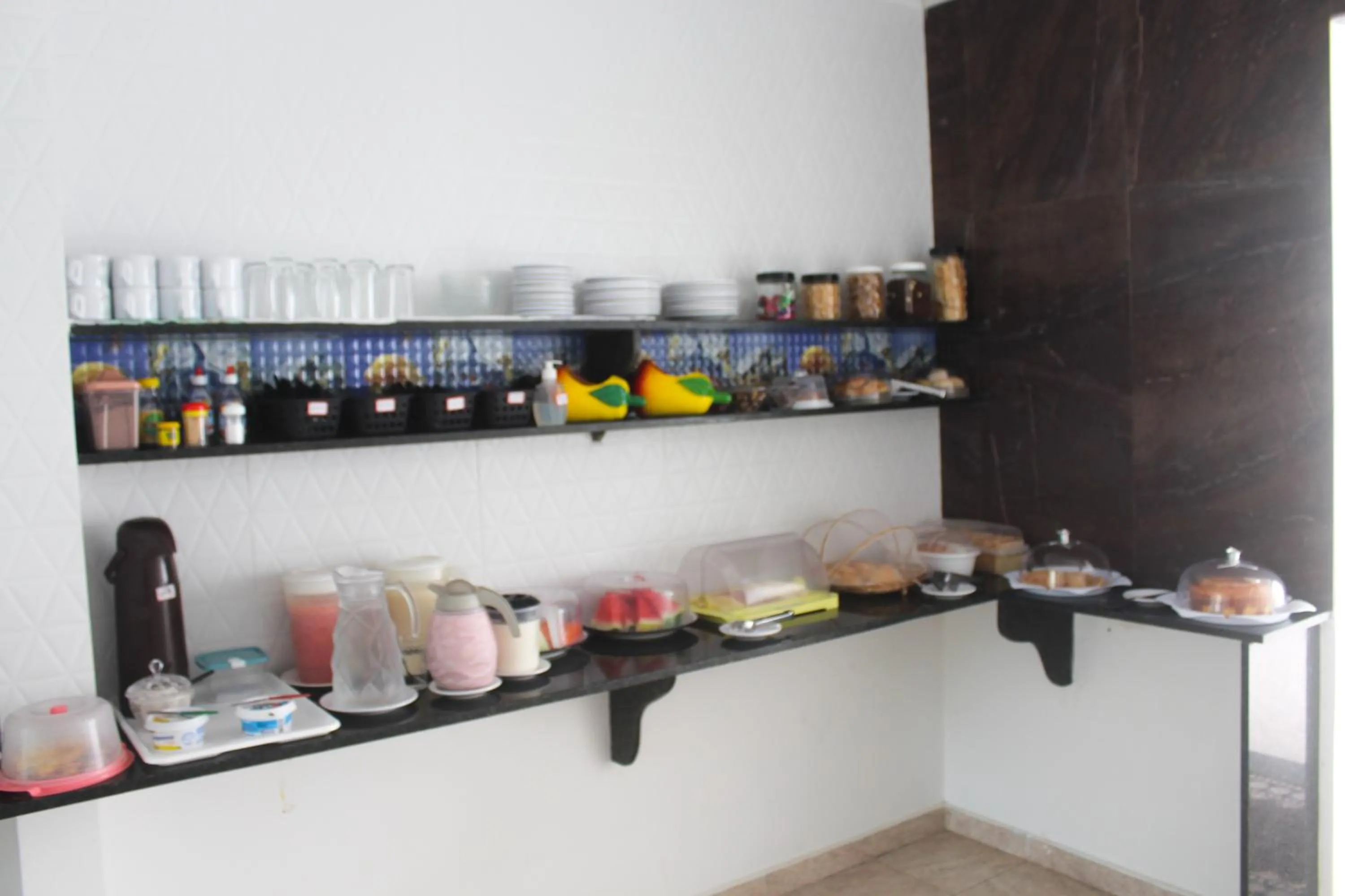 Buffet breakfast in POUSADA LYRIOS do MAR