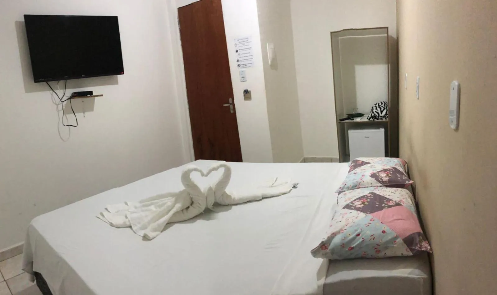 Bed in POUSADA LYRIOS do MAR