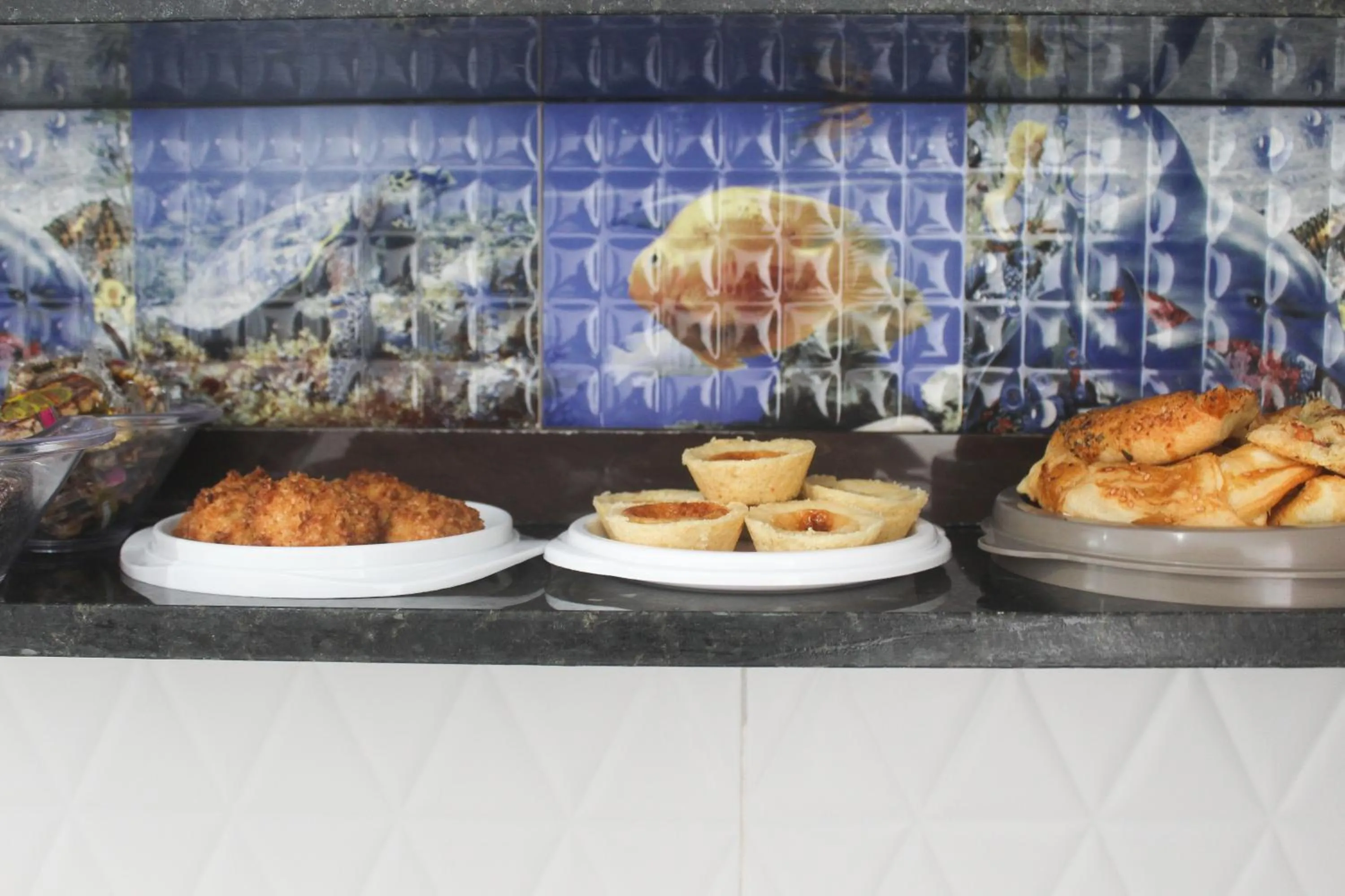 Buffet breakfast in POUSADA LYRIOS do MAR