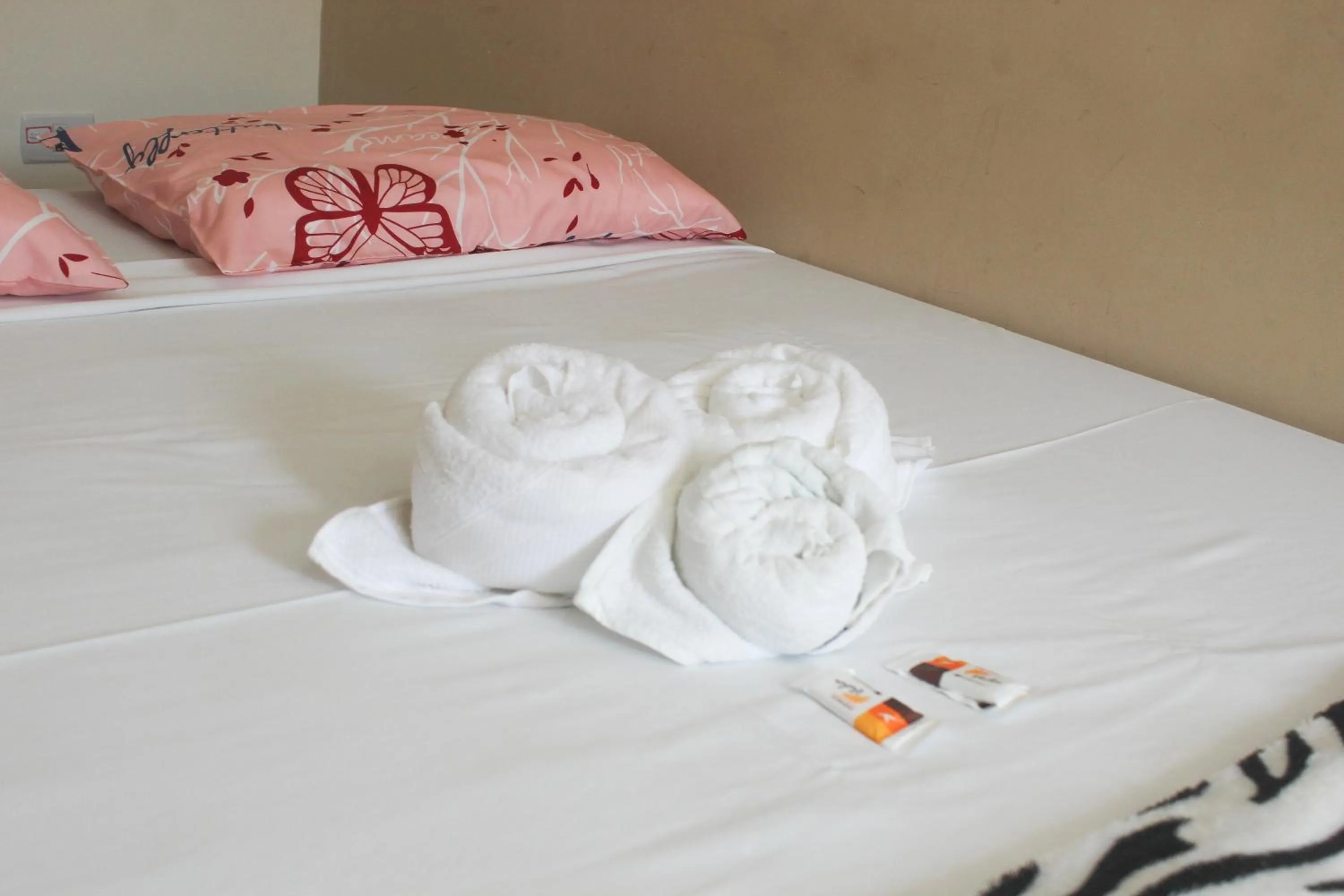Bed in POUSADA LYRIOS do MAR